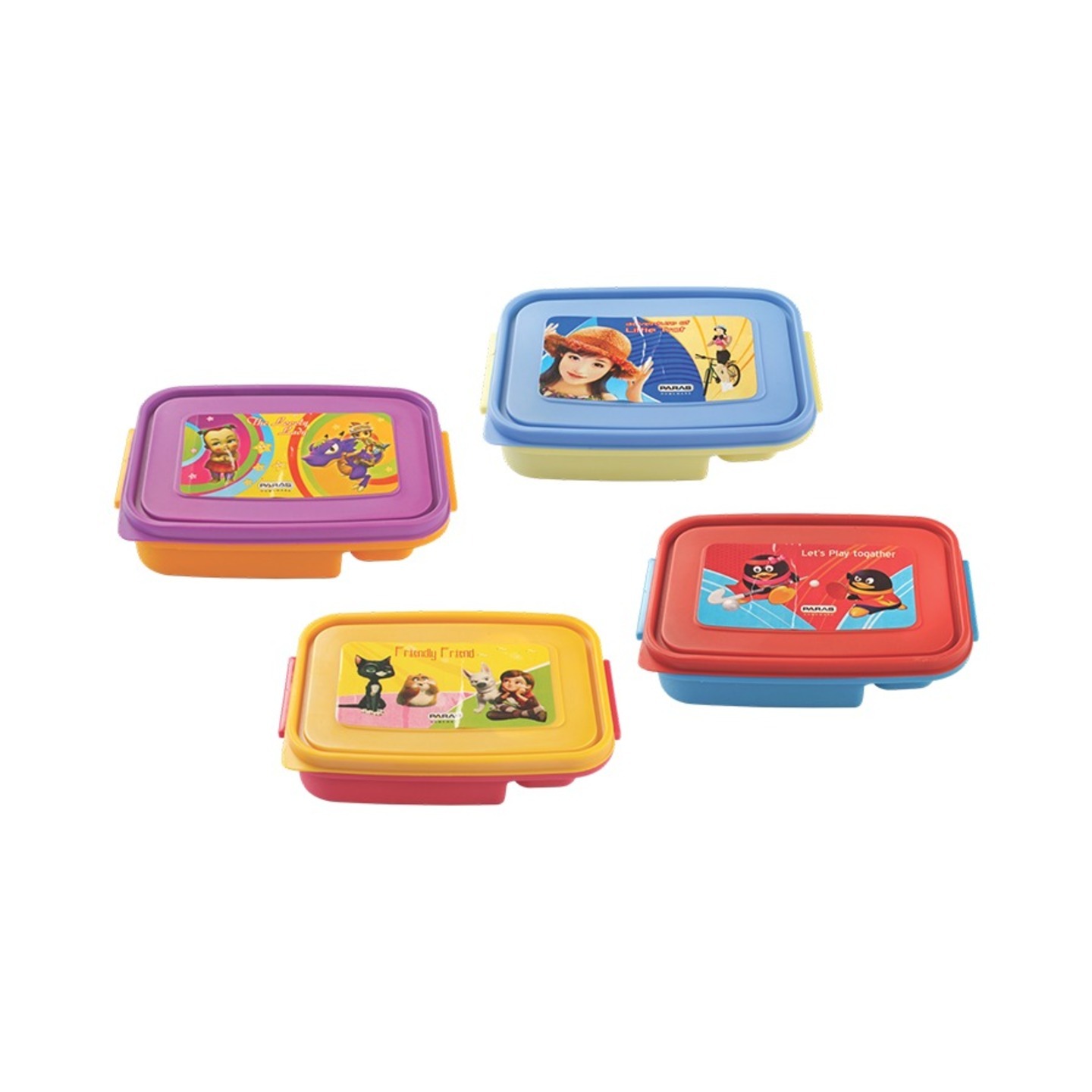 PARAS SNACKS PACK OF 12PCS LUNCH BOX