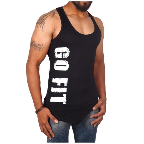 black gym vest (v)