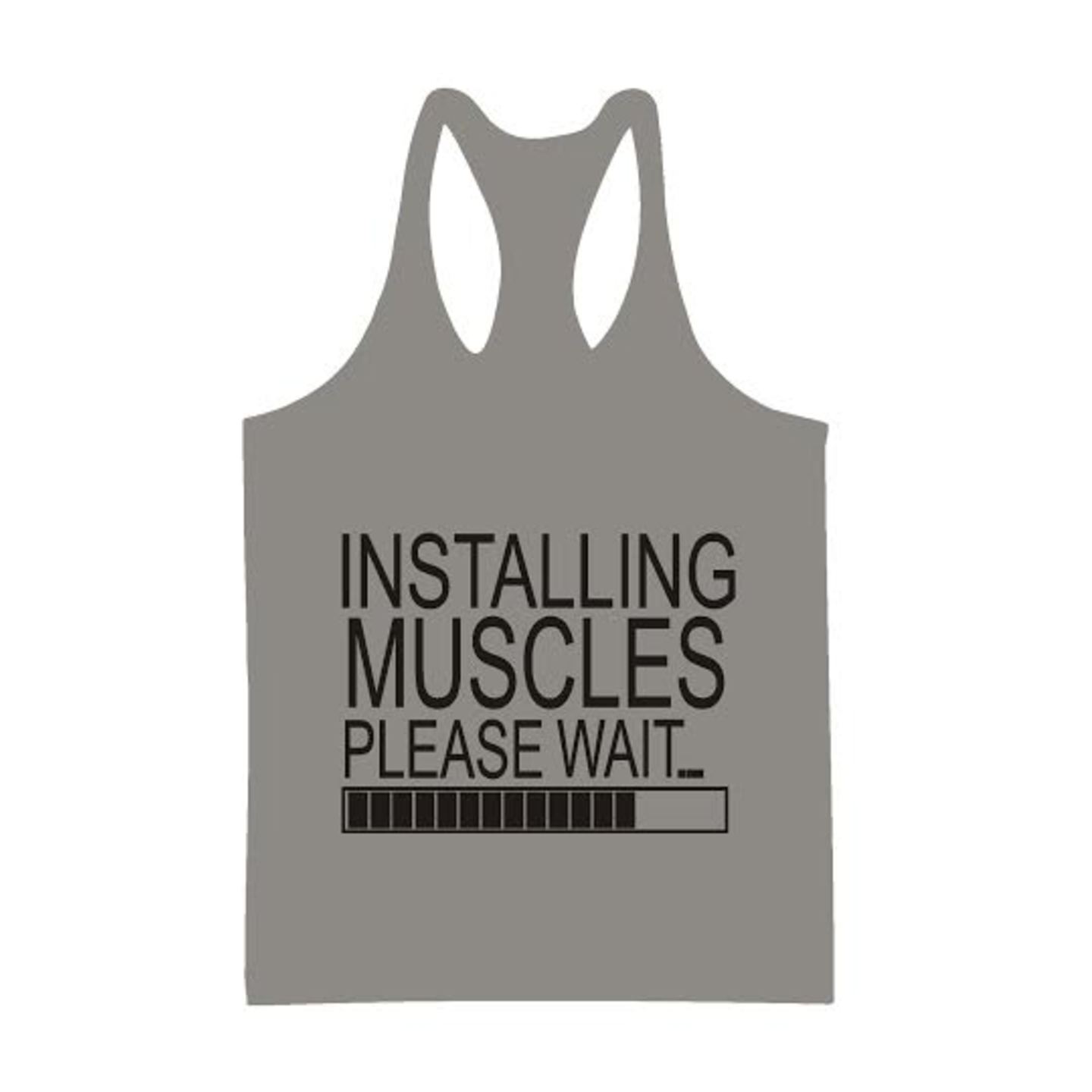 INSTALLING MUSCLE PLEASE WAIT GREY STRINGER