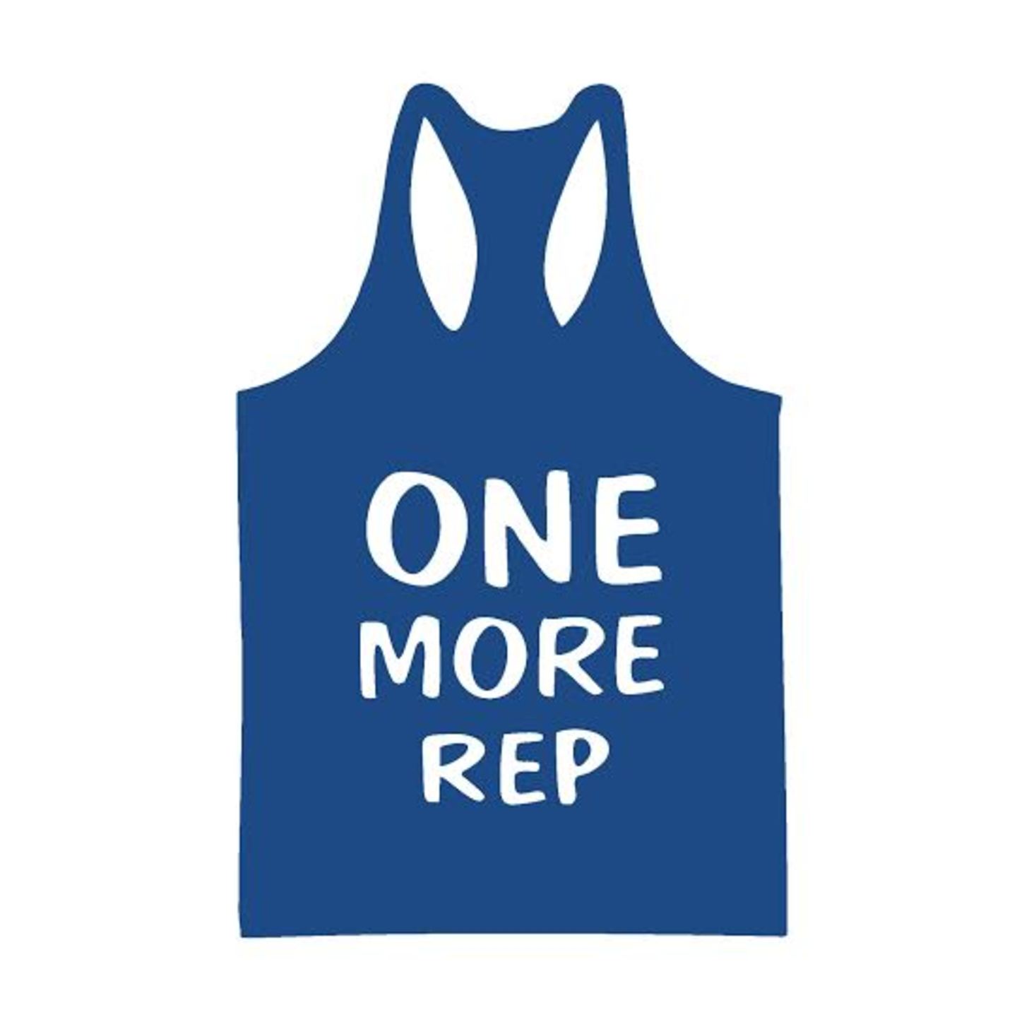 ONE MORE REP BLUE STRINGER