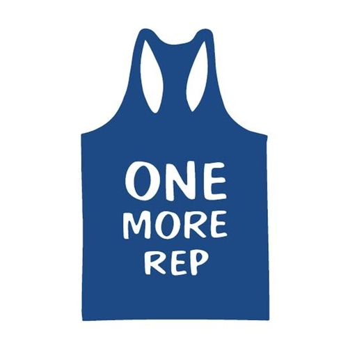 ONE MORE REP BLUE STRINGER