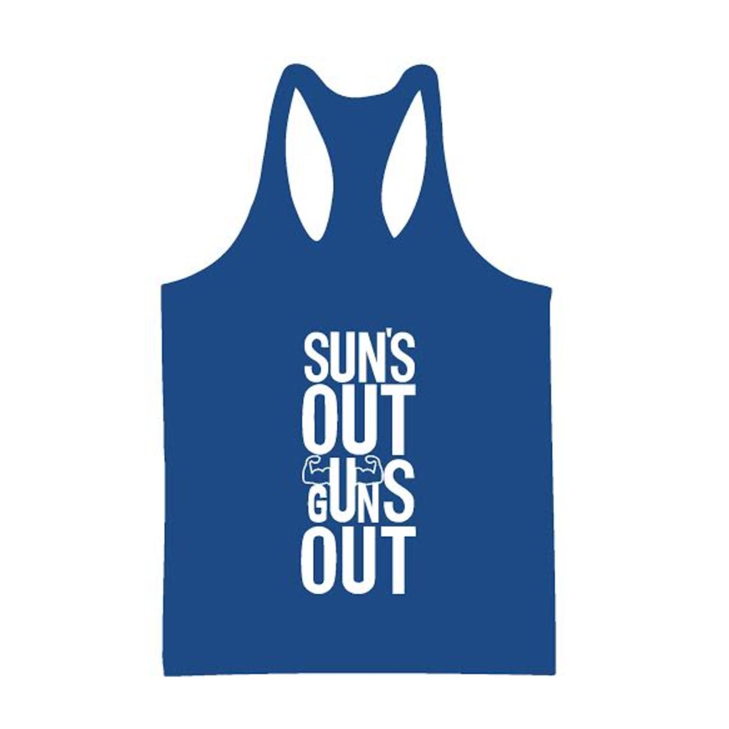 SUNS OUT GUNS OUT BLUE STRINGER