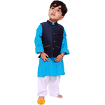 Navy Nehru Jacket