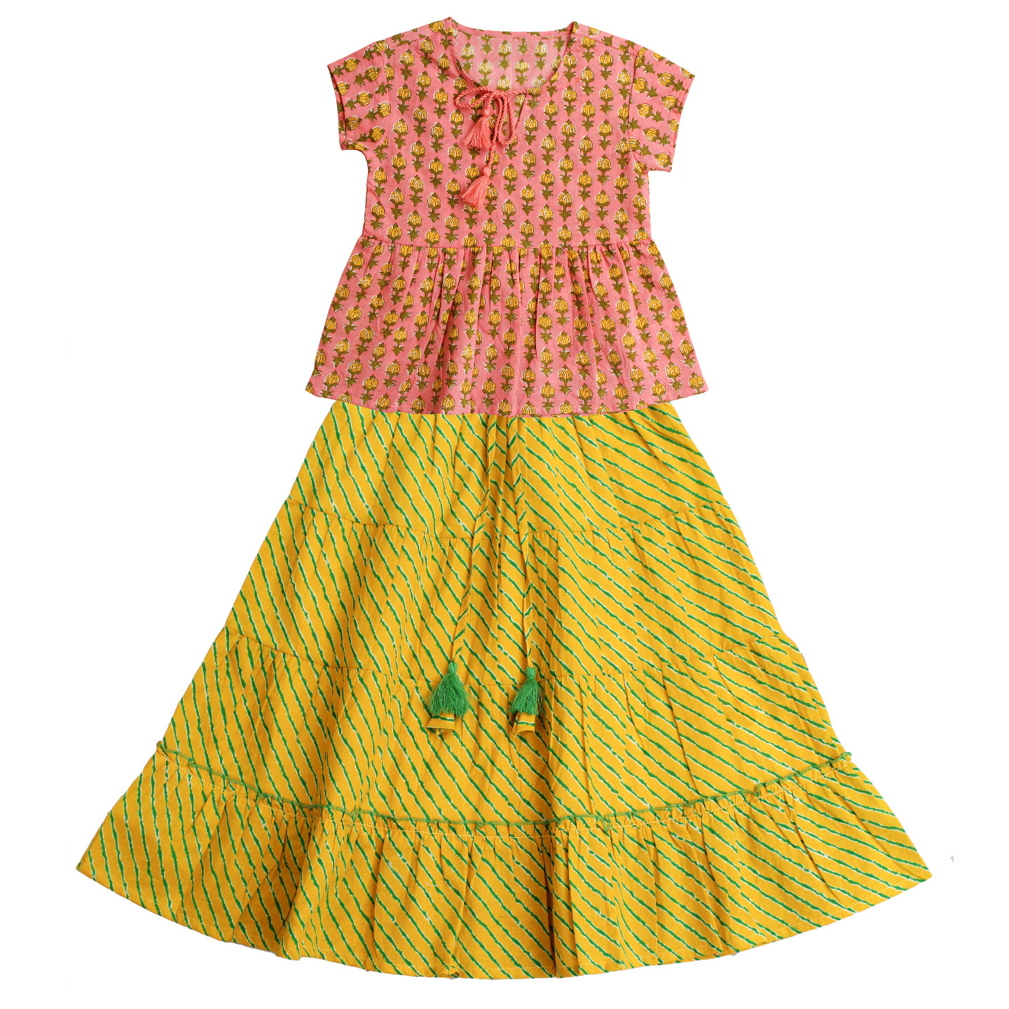 Sawan Lehenga Choli - yellow