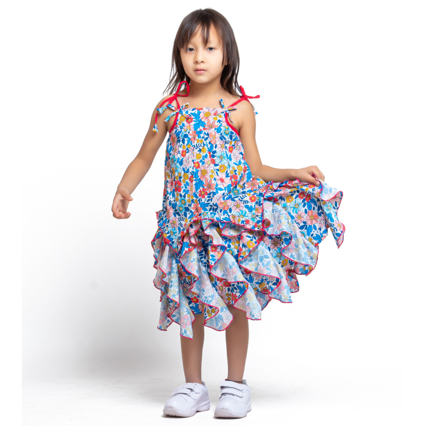Mila Floral Coord Skirt Set Multicolor