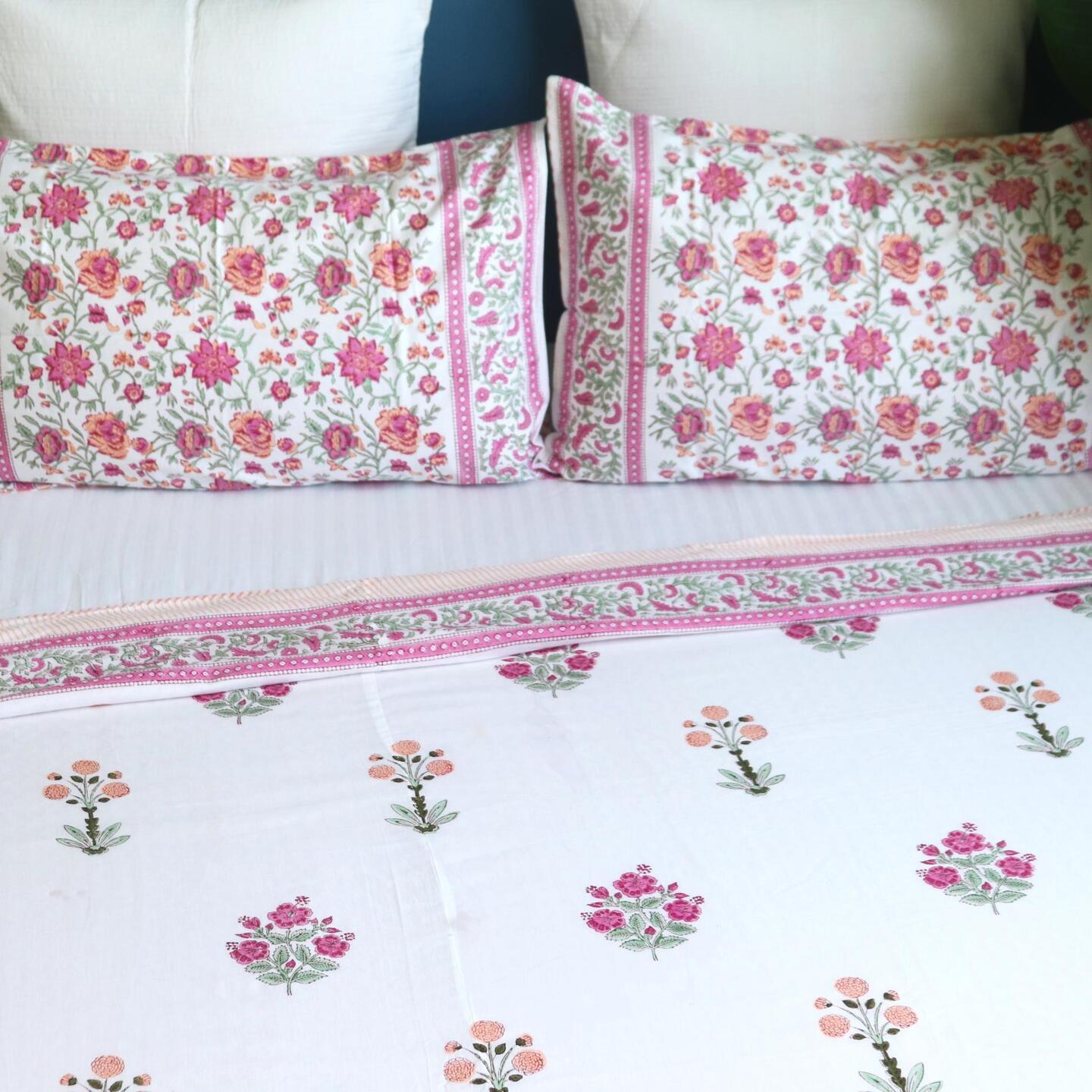 Pink Rose Double Dohar