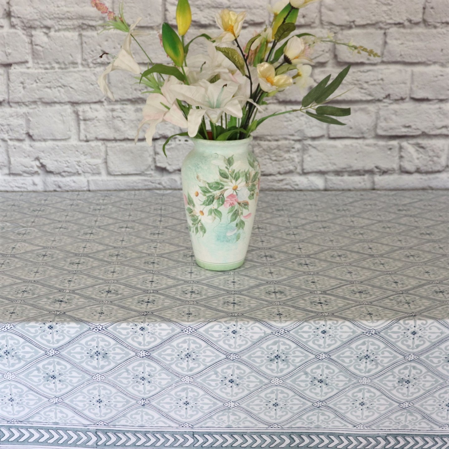 Twilight Blue 8 Seater Table Cloth