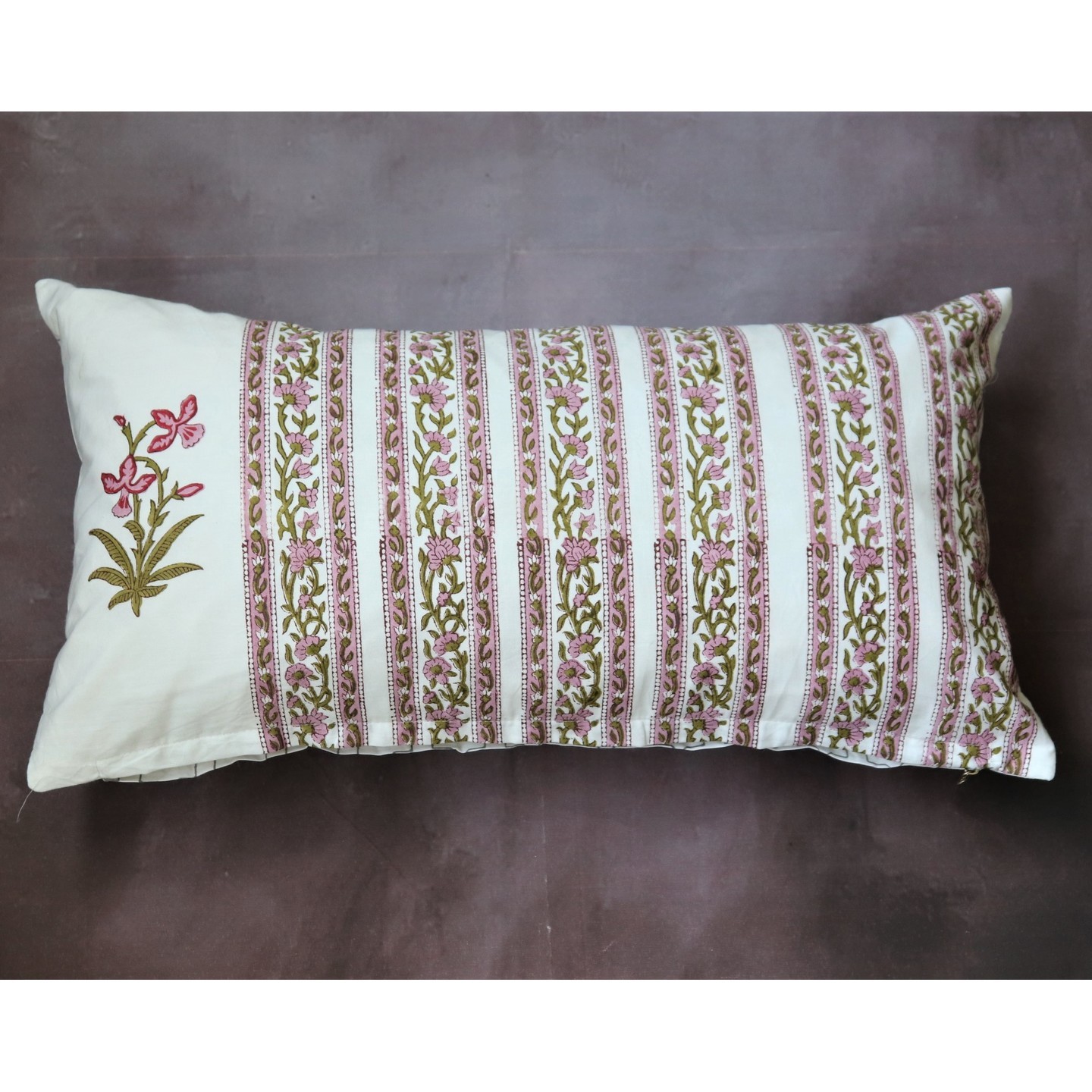 Vasant 30cmsx58cms Cushion Cover