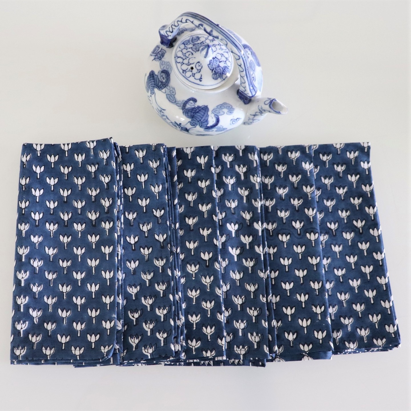 Twilight Blue Table Napkins - Set of 6