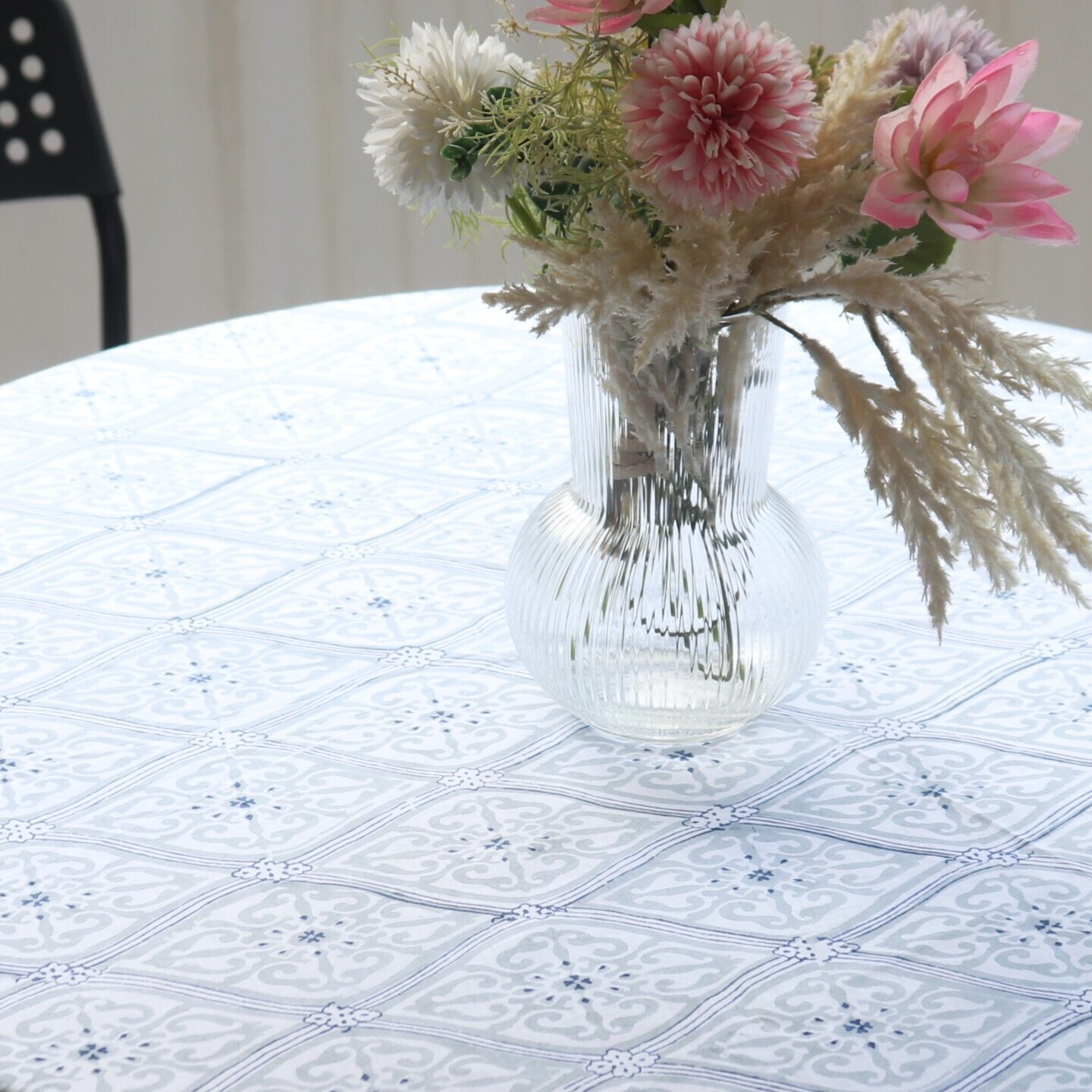 Twilight Blue 180cms x 180cms Round Table Cloth
