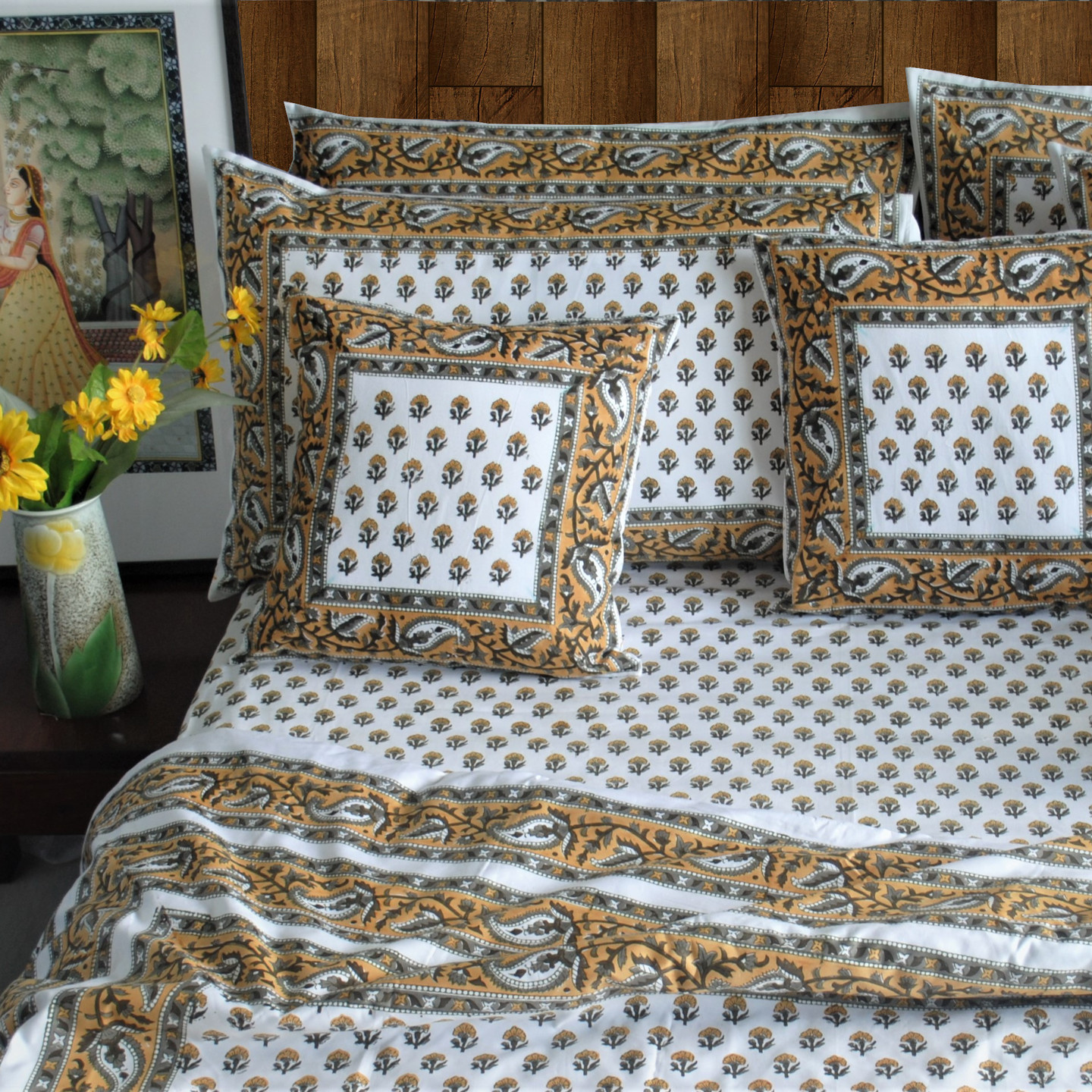 Premium Collection Raan Fitted Sheet Set