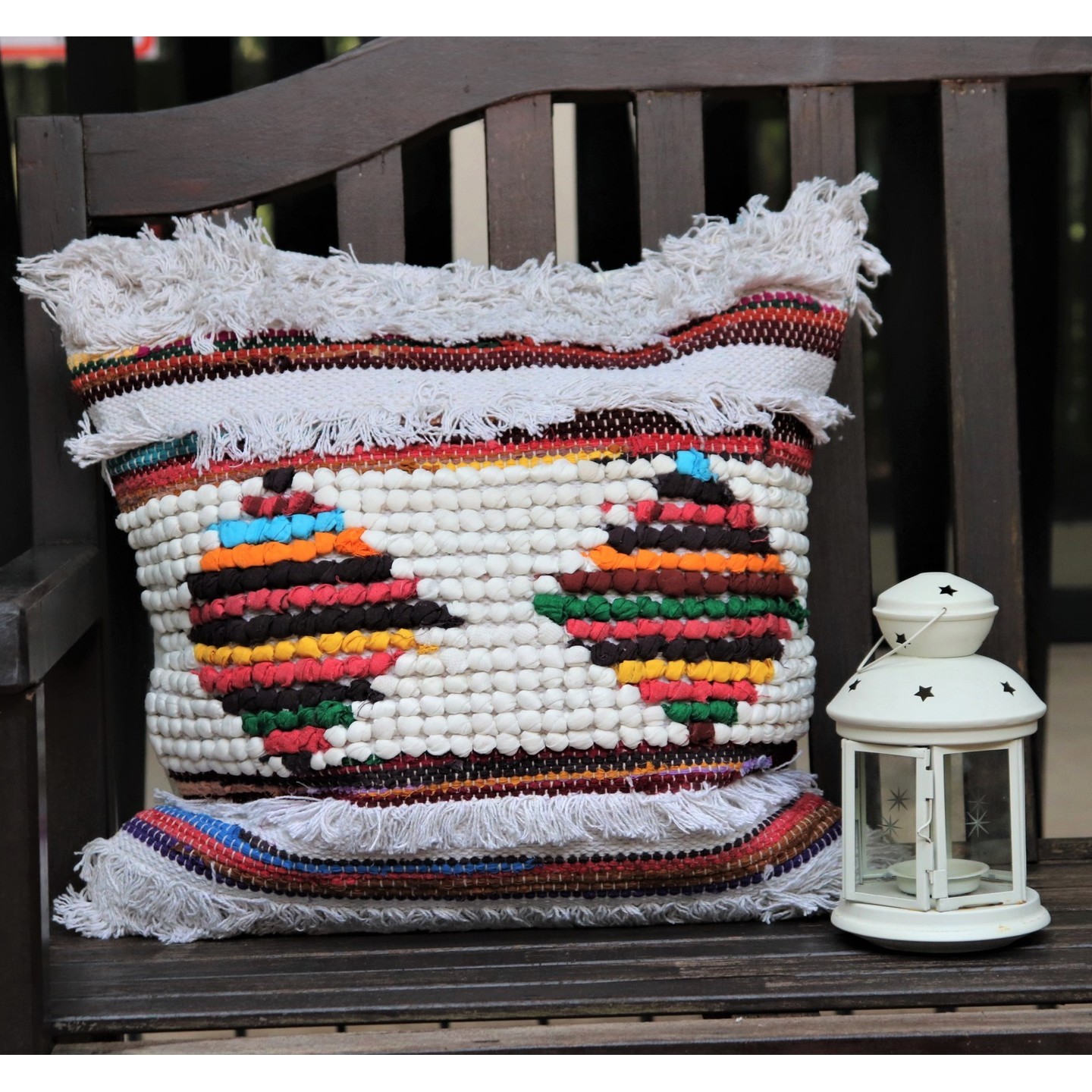 Rangeela Boho Cushion Cover - 50cmsx50cms