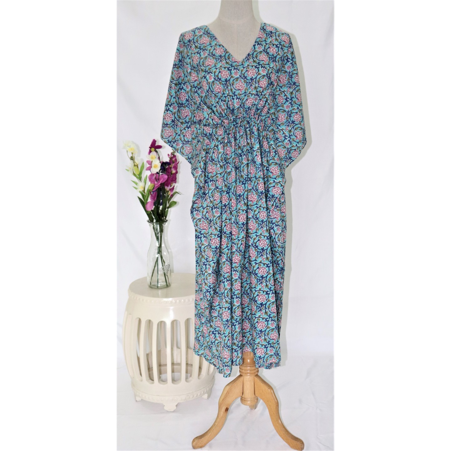 Kamalbadi Mid Length Kaftan
