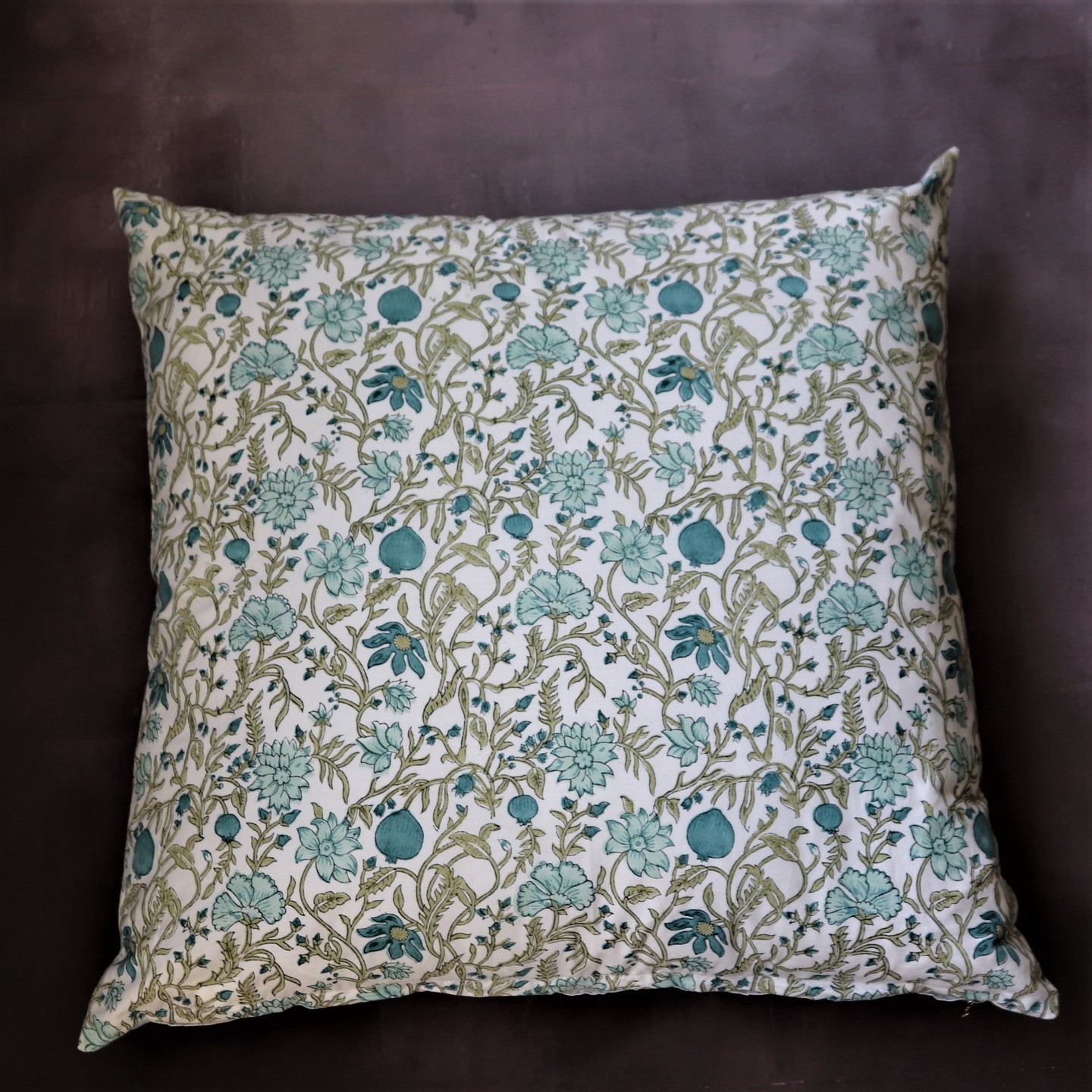 Blue Garden 60cmsx60cms Cushion Cover