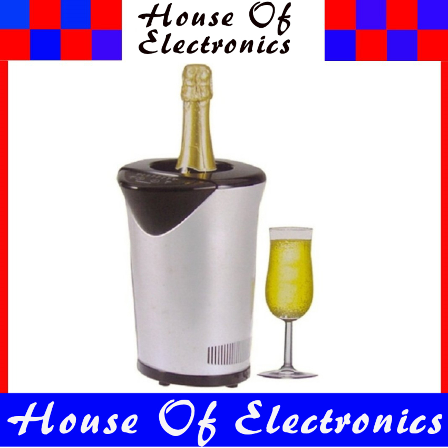 Takada JH-1C Wine Chiller Portable. Fits 1 standard 750ml wine bottle. Safety Mark Approved + 6 Months Warranty.