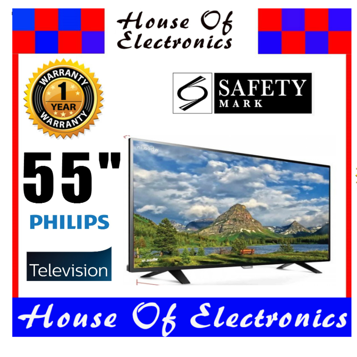 Philips 55PUT5801/56 55 inch. 4K Slim LED TV. 1 Year International Warranty.