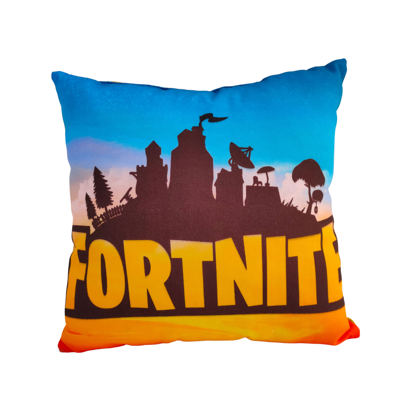 Myneev Square Digital printed Canvas Kids and Childern Soft Sleeping Cushion for playing in Home 35 x 35 Centimetres 1-10 Years Multicolored