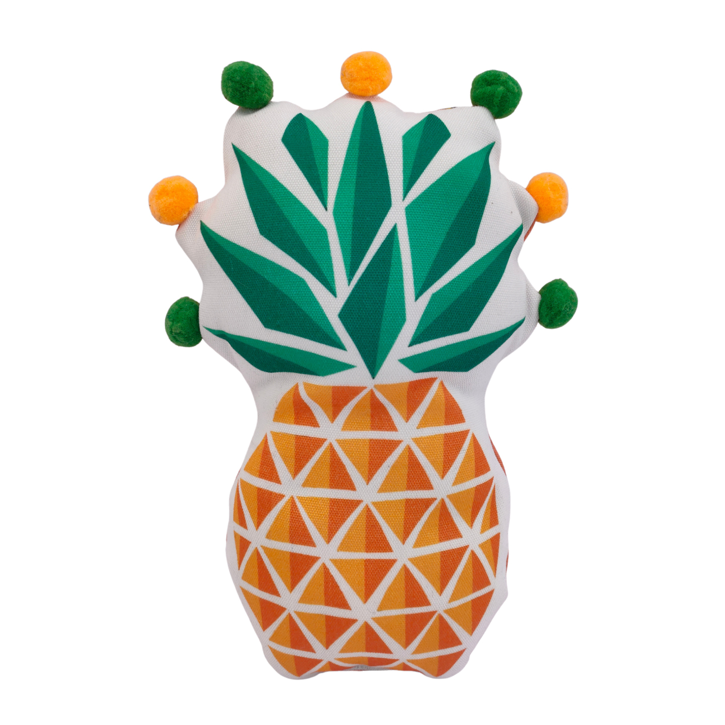 Digital printed Canvas Pineapple Kids and Baby Soft Toys for First Play Room Decoration Living Room Bench and Swings 29 x 17 Centimetre 0-5 Years