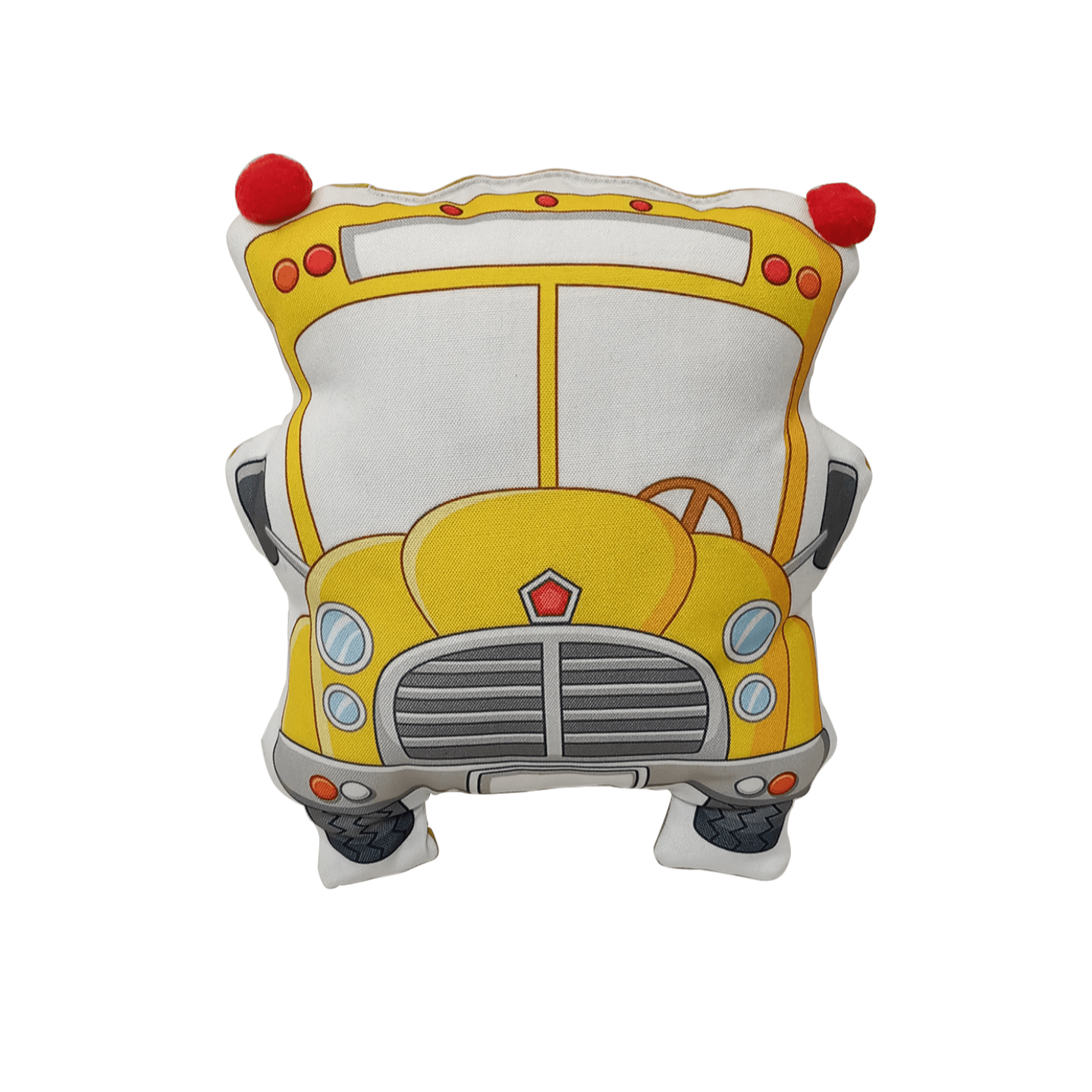 MyNeev Truck Digital printed Canvas Baby and Kids Soft Pillow Toys and Cushion