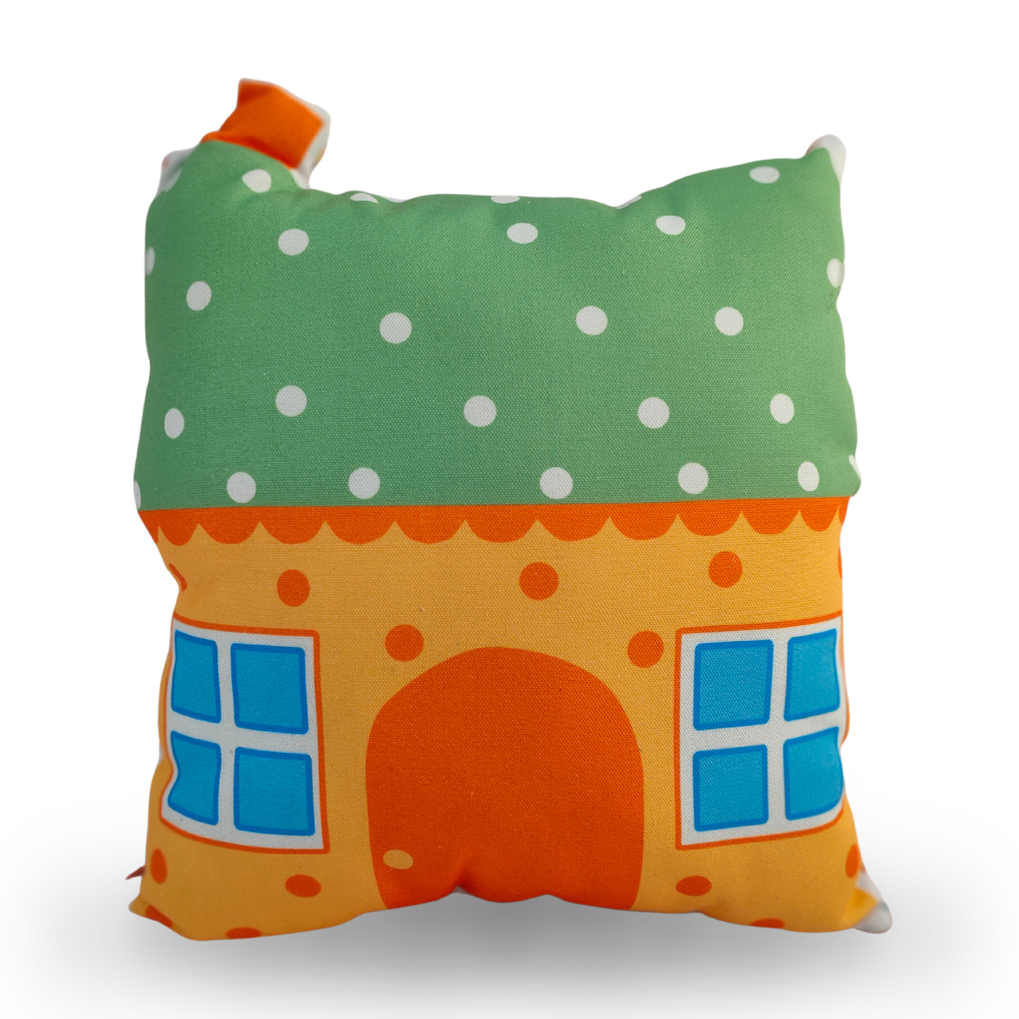 Digital printed Hut Shape Kids and Baby Soft Toys for First Play Room Decoration Living Room Bench and Swings 38 x 35 Centimetre 0-3 Years