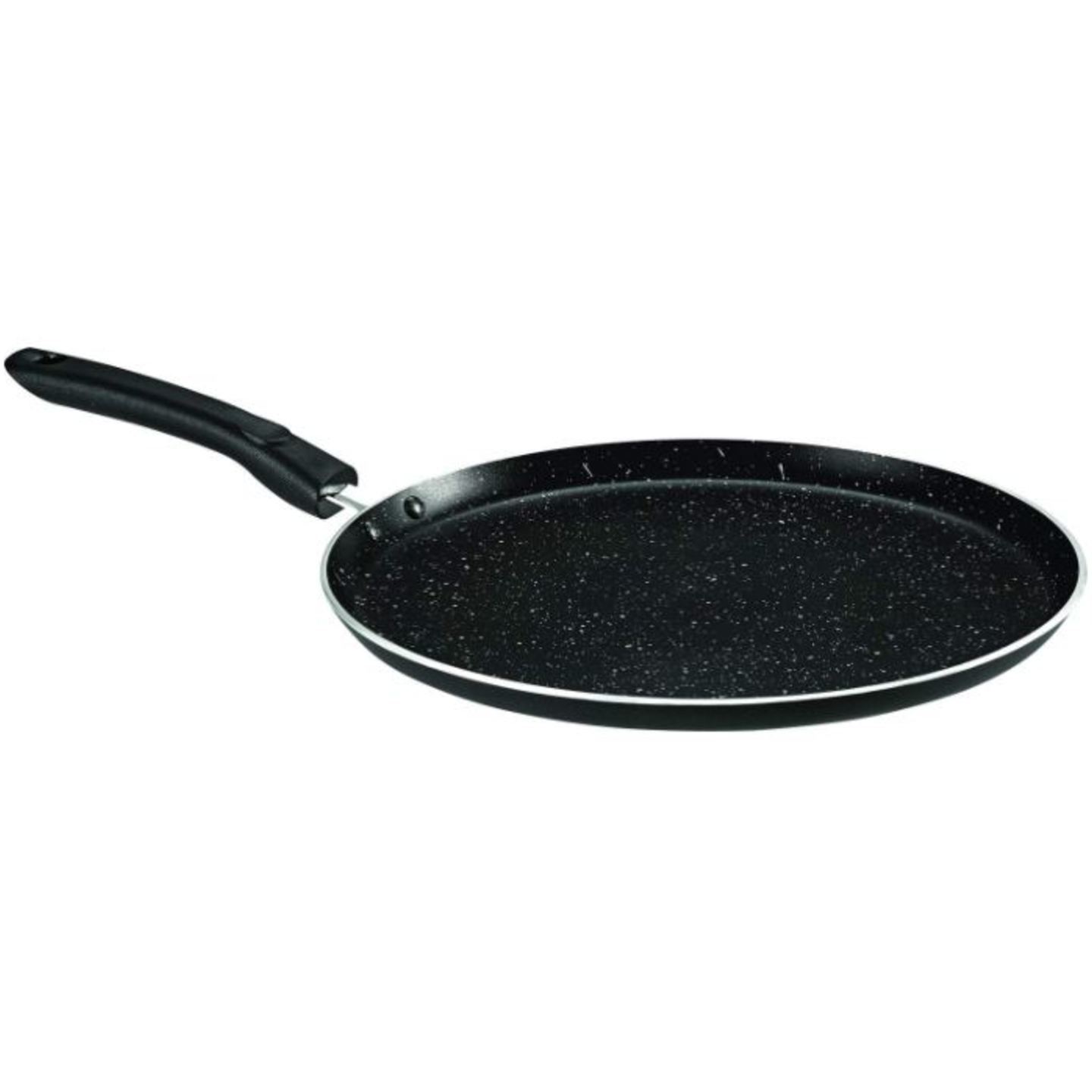 Butterfly  Non-Stick Aluminium Tawa, 280 cm, Black and White Granza Induction compatible base