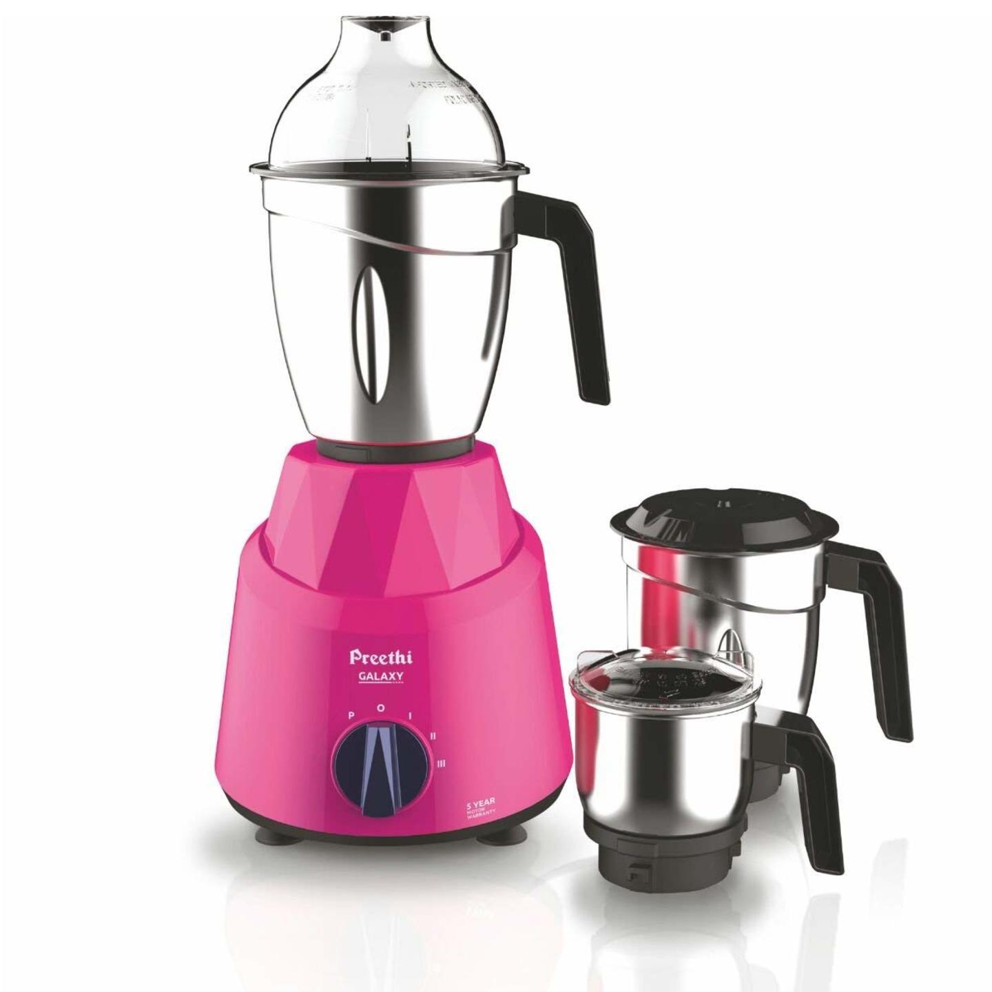 Preethi Galaxy 750W Mixer Grinder 3jars