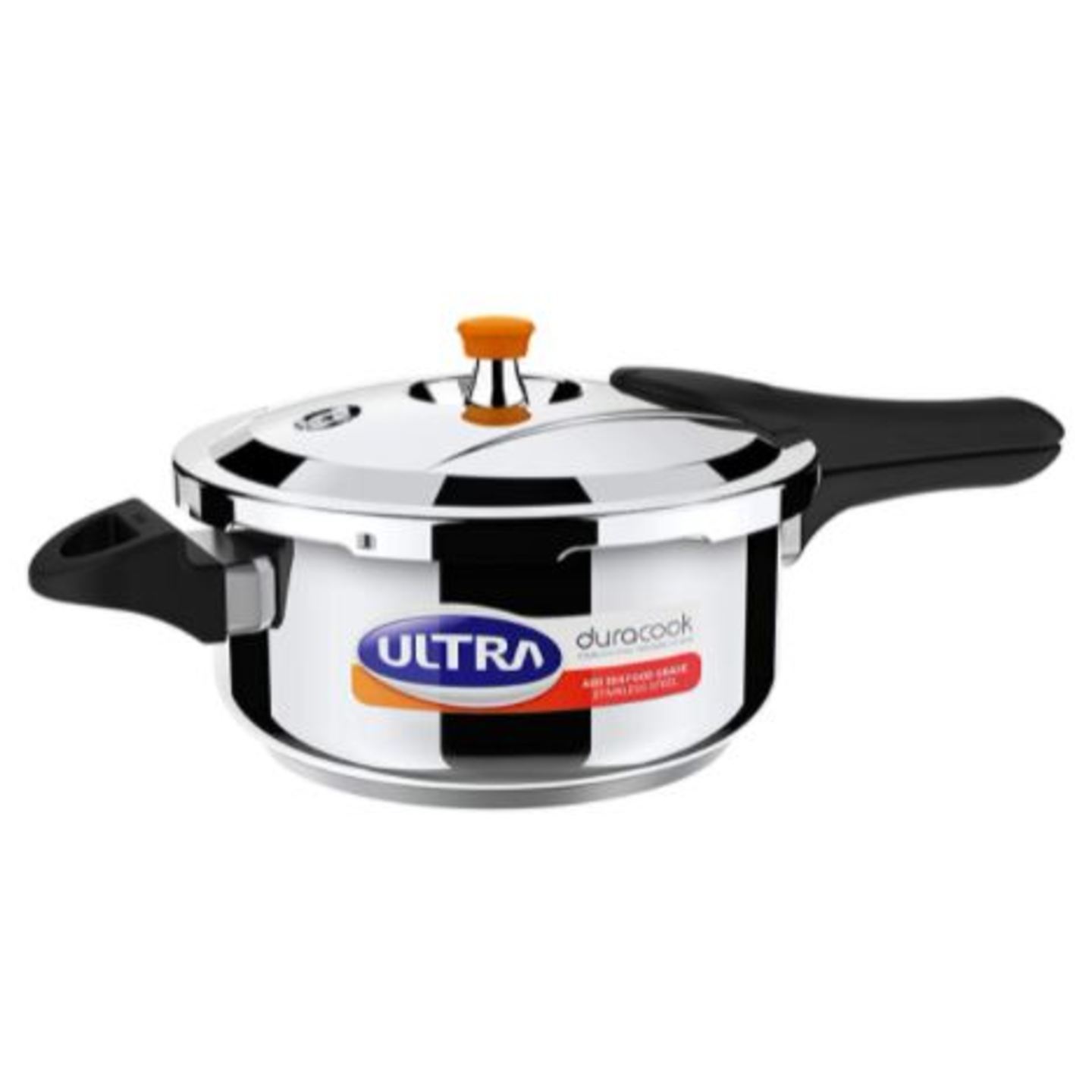 ULTRA Duracook SS Stainless Steel Pressure Cooker - 4.5 L