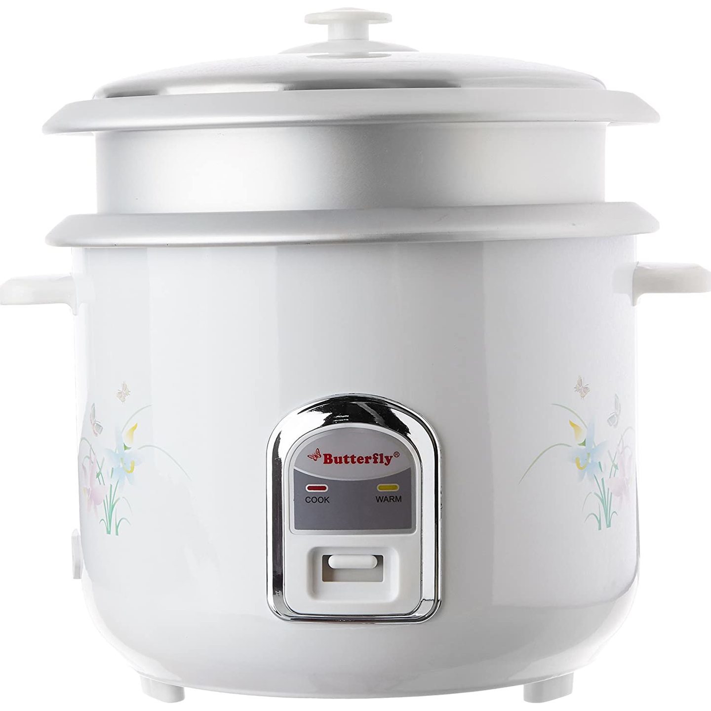 Butterfly Cylindrical KRC-22 2.8-Litre Electric Rice Cooker White