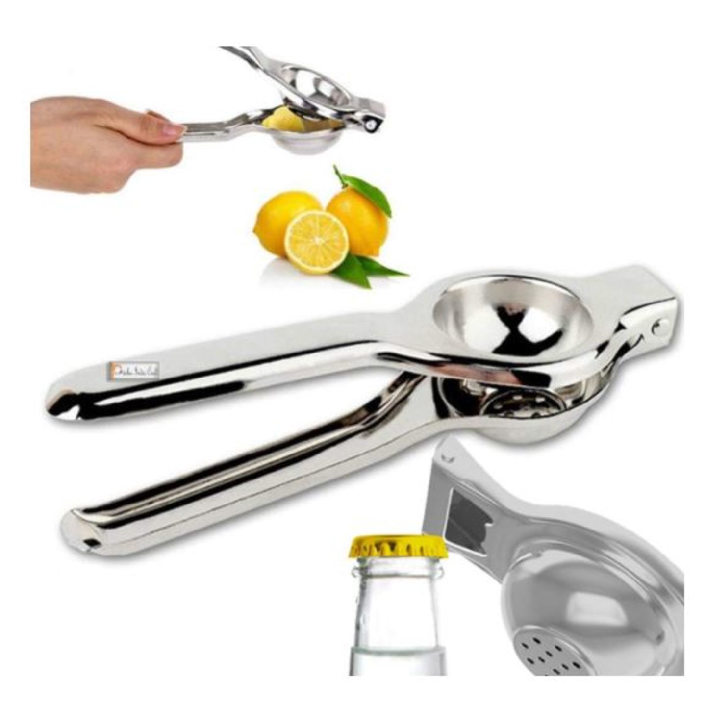  KOOK Stainless Steel Lemon Squeezer with Bottle Opener, 2 in 1 SPL H.V