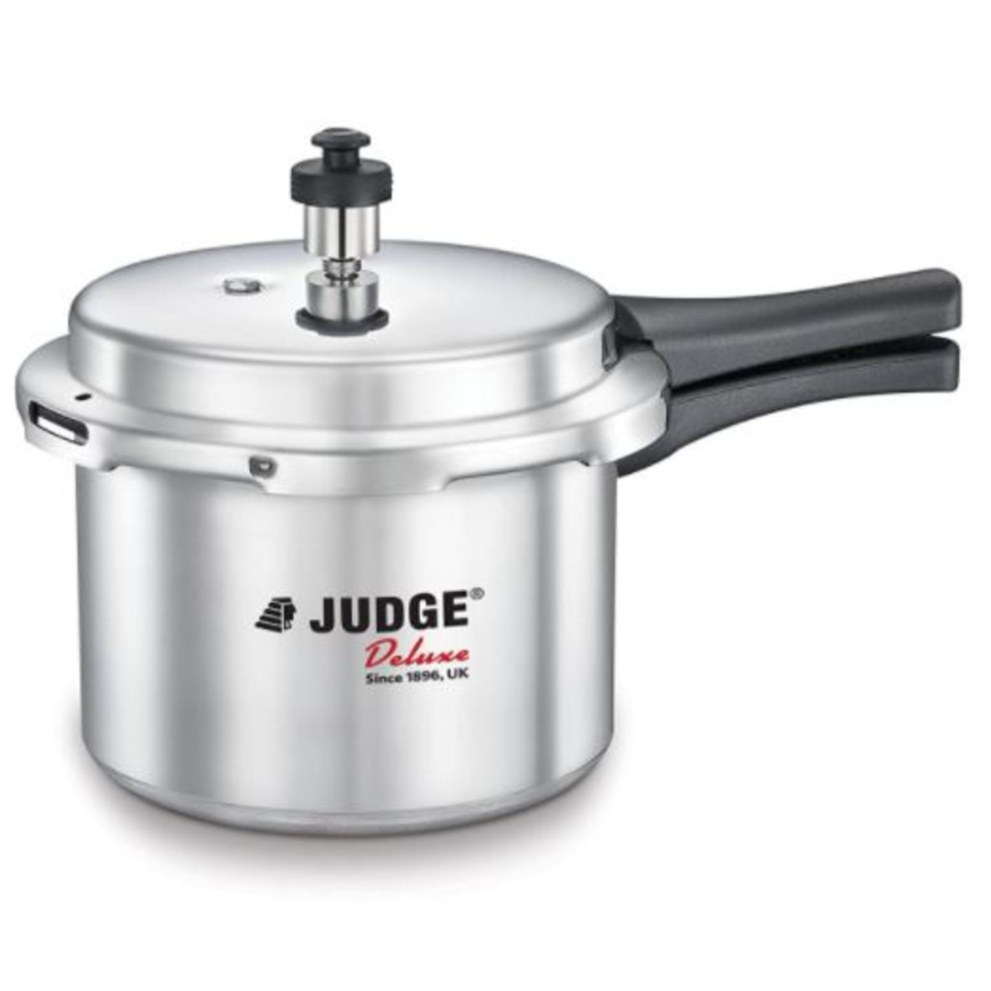 Judge by TTK Prestige Aluminium Pressure Cooker (Induction Base), Outer Lid, 3 litres, Silver