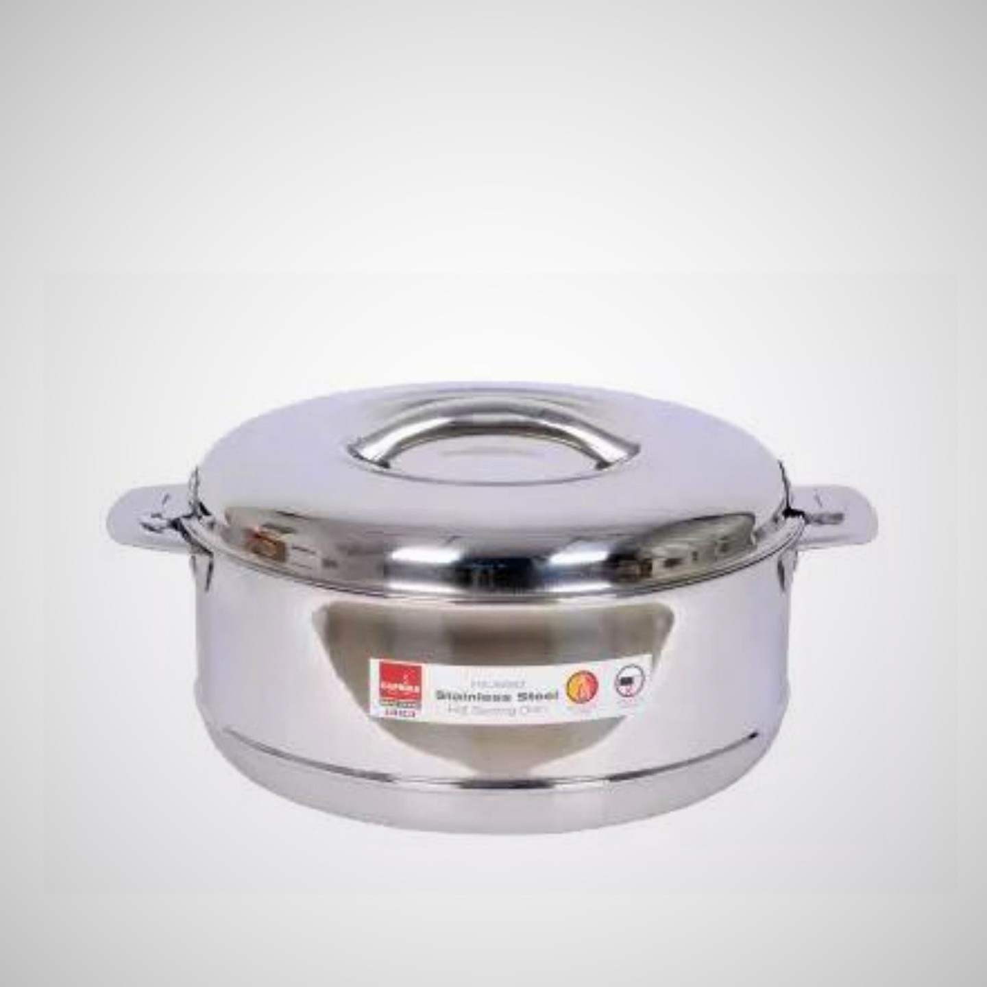 Caprika steel Serve Casserole  LAICA 7500ml