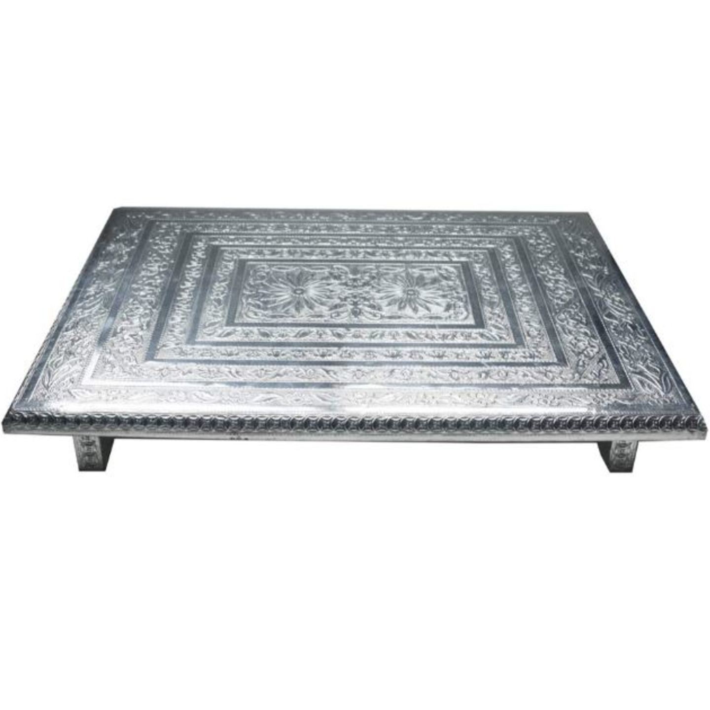 silver covering wood patla size-1812