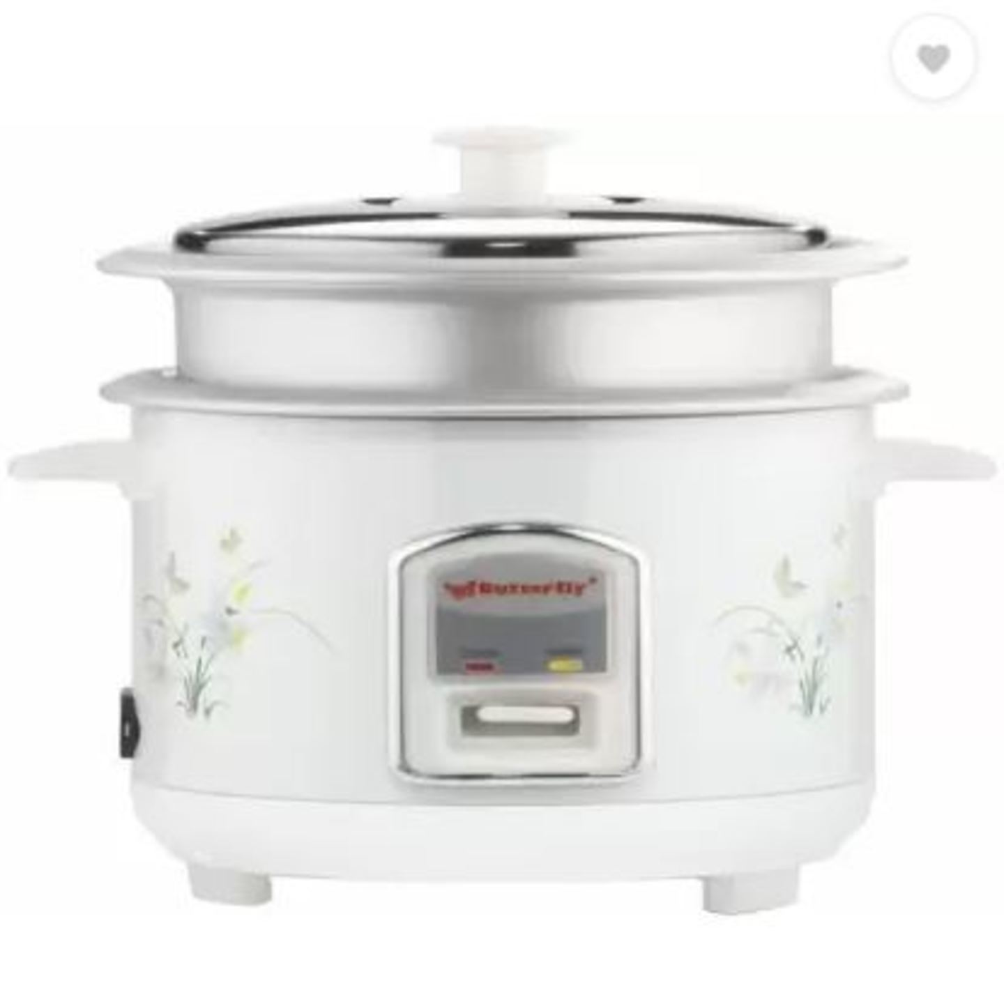 UTTERFLY  KRC-07 ELECTRIC RICE COOKER 1.0L WHITE 2 bowels