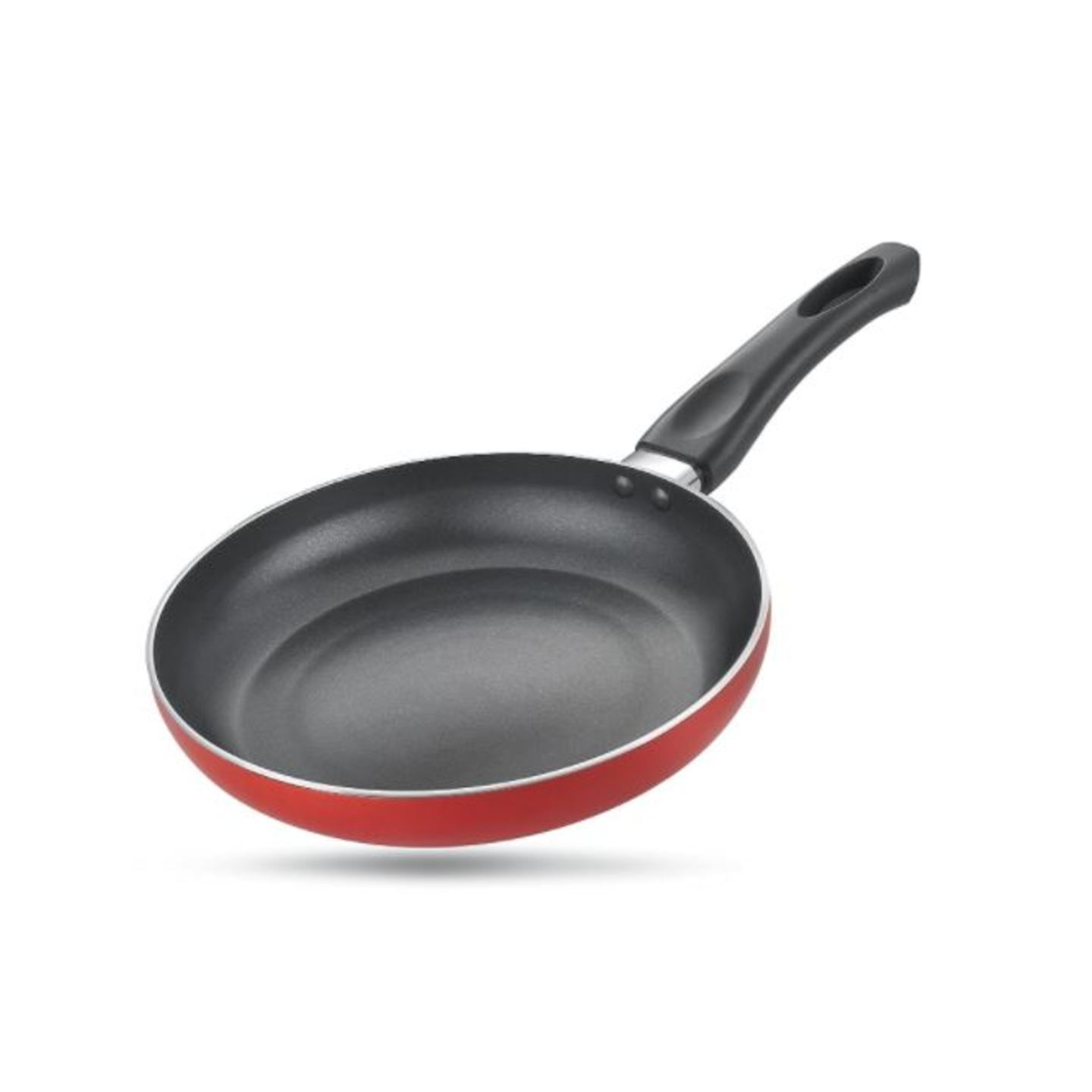 Judge by TTK Prestige Aluminium Fry Pan, 200mm, Red induction base