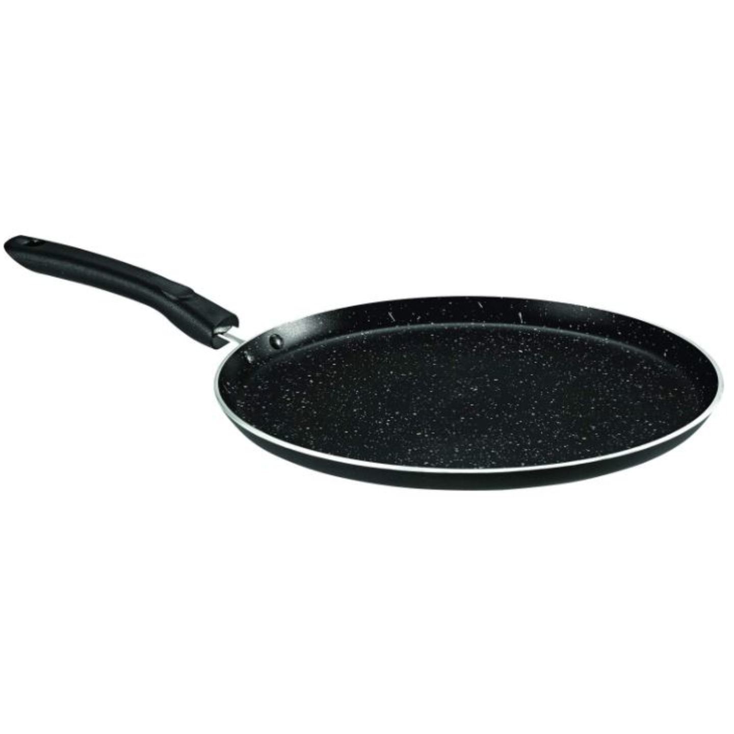 Butterfly  Non-Stick Aluminium Tawa, 300 cm, Black and White Granza Induction compatible base