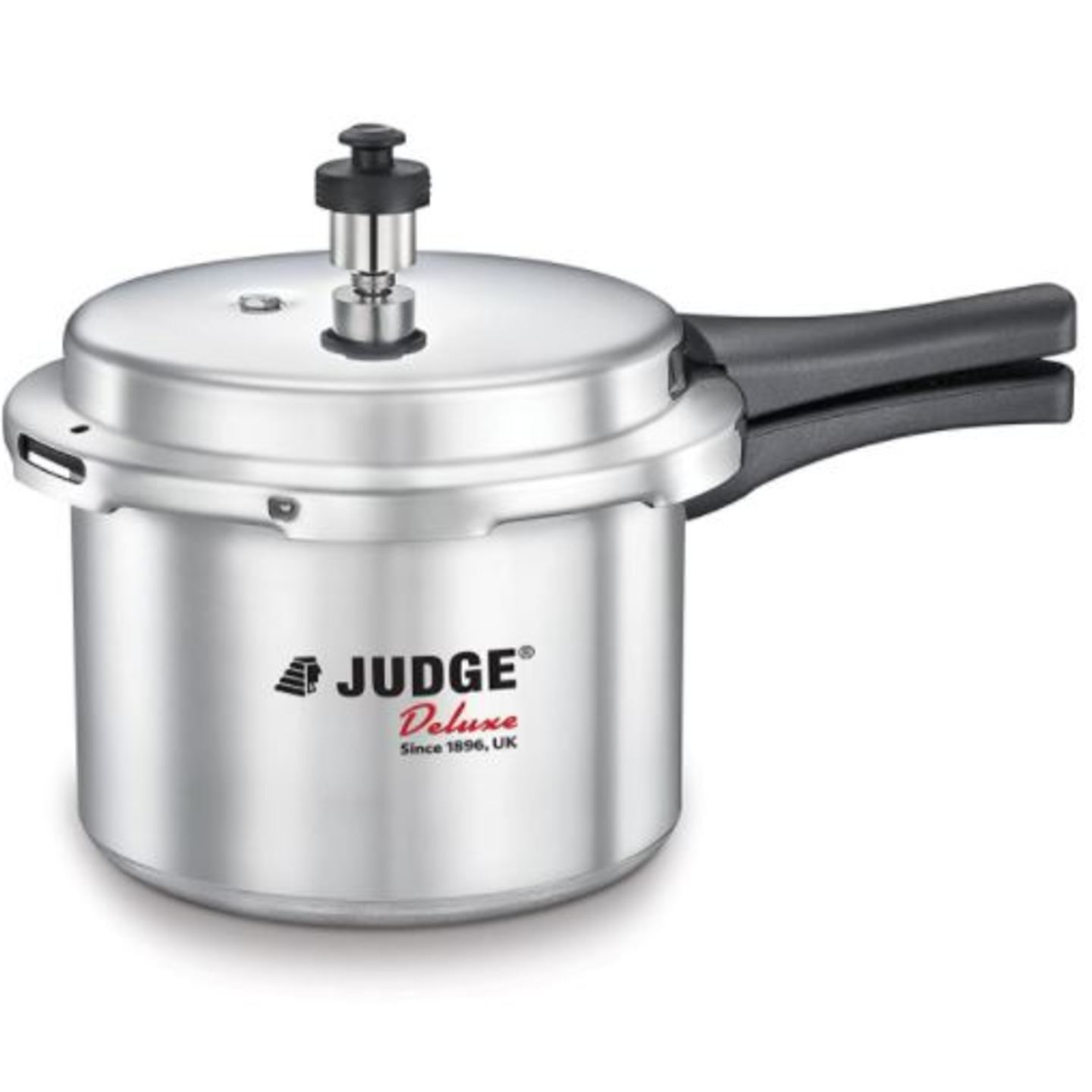 Judge by TTK Prestige Aluminium Pressure Cooker Induction Base, Outer Lid, 5 litres, Silver