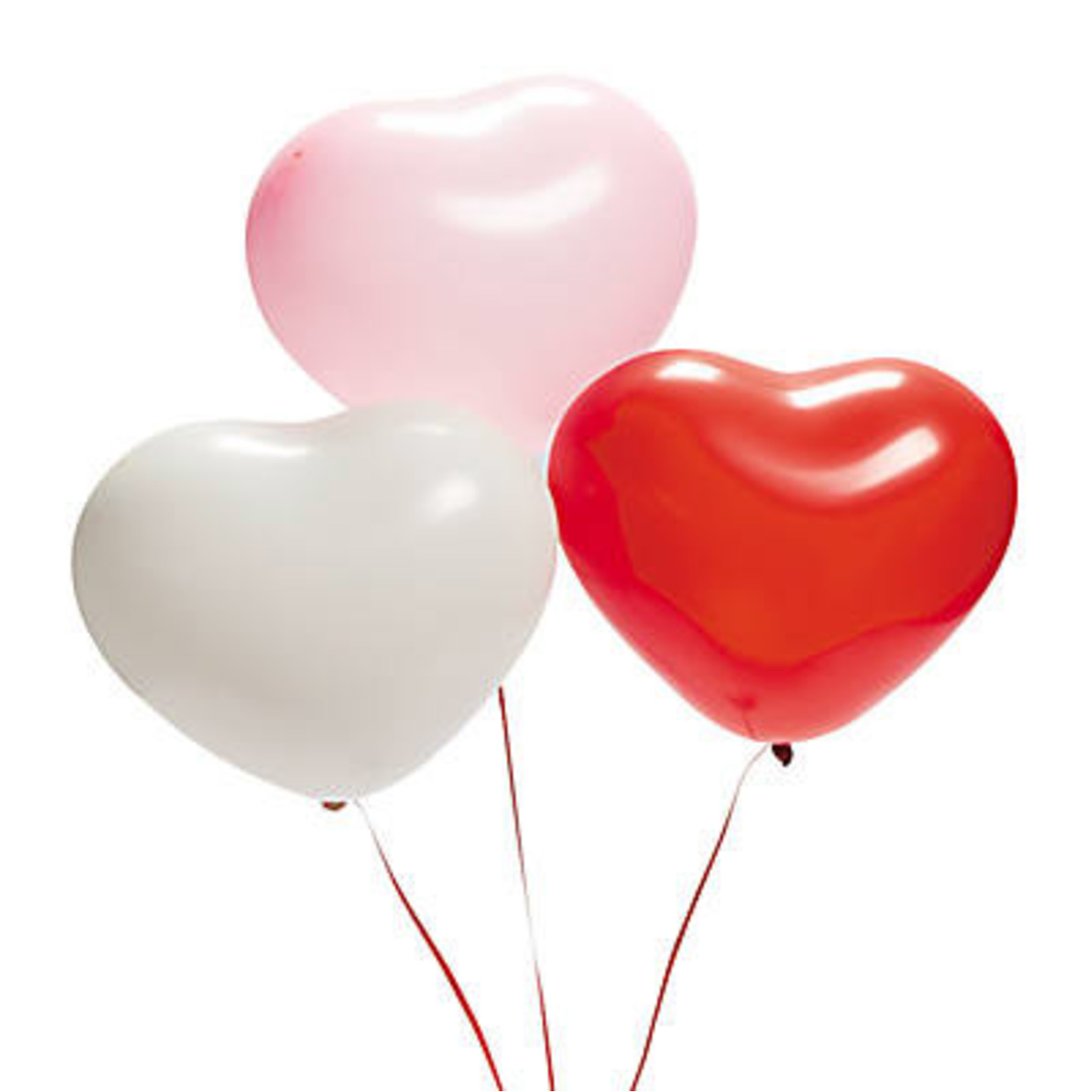 12'' Heart Shaped Latex Balloon