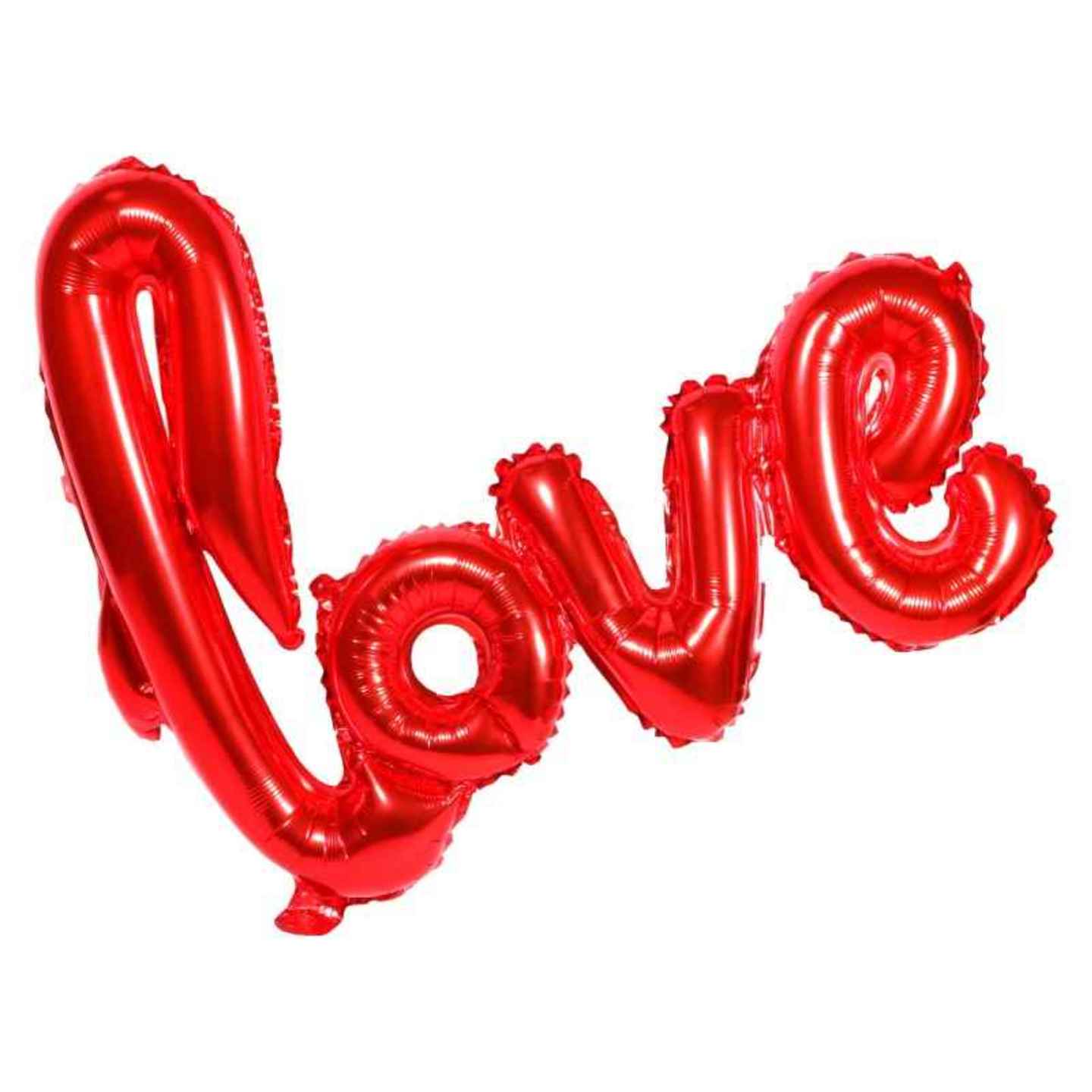 39'' Cursive Love Balloon - Red