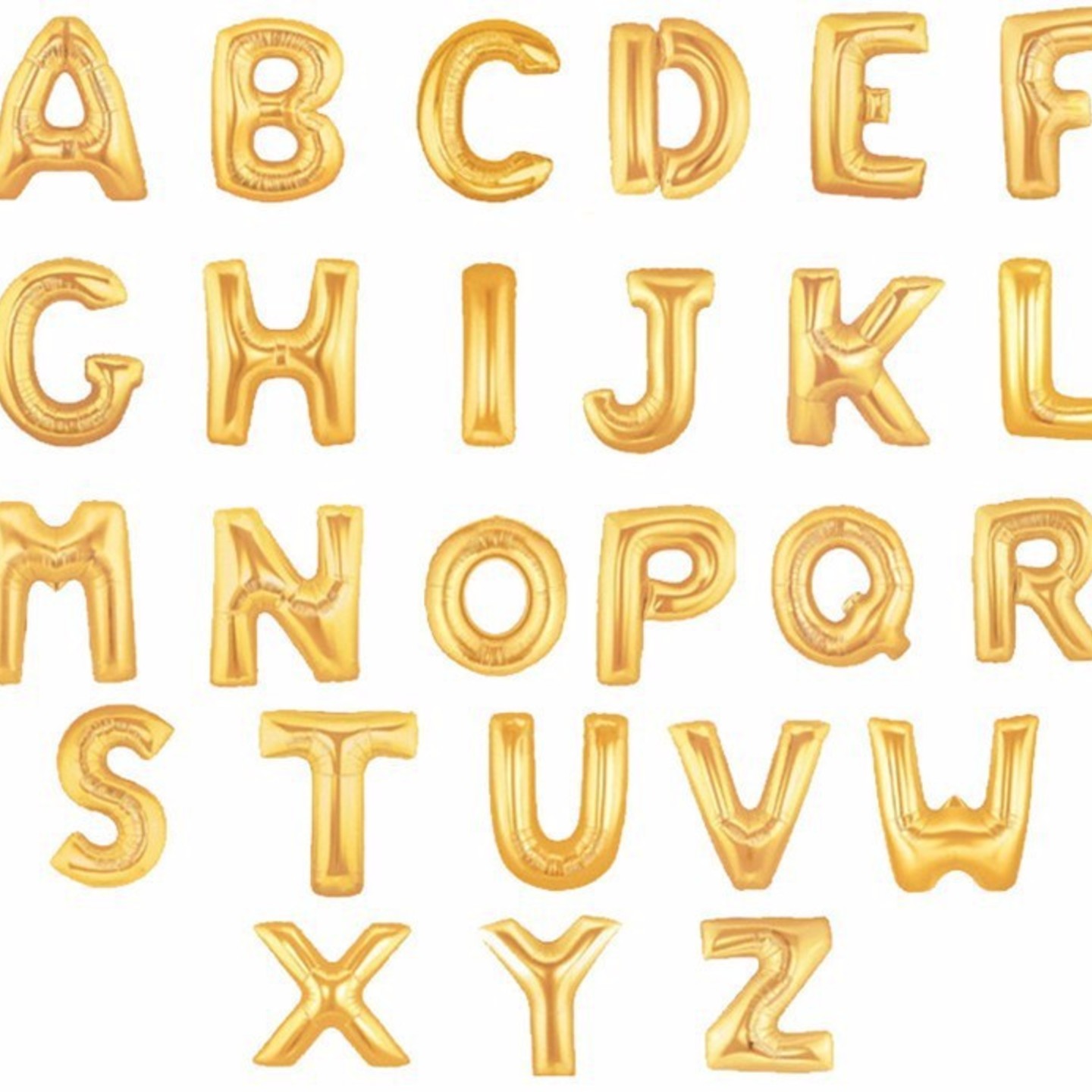 40" Alphabet Foil Balloons ( Helium ) 