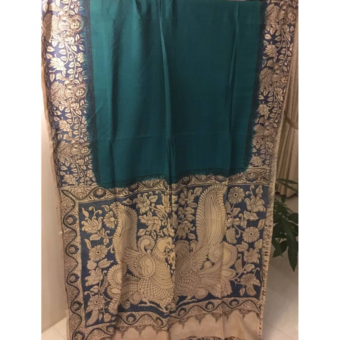 Kalamkari Silk Saree