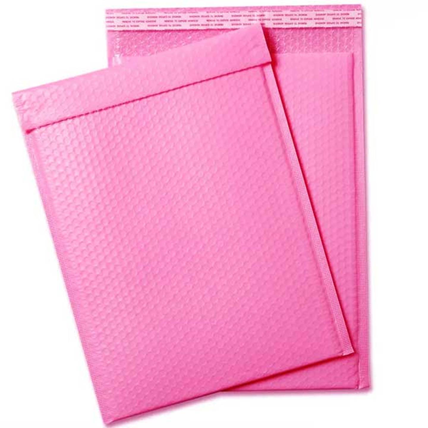 10pcsset Pink Bubble Mailer ,Strong Adhesion Padded Envelopes ,Self Seal Bubble Envelopes, Waterproof Cushioned Bubble Mailers