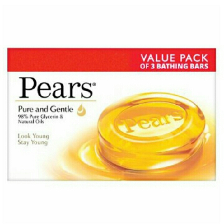 Pears Soap Bar  - 125gm pack of 3