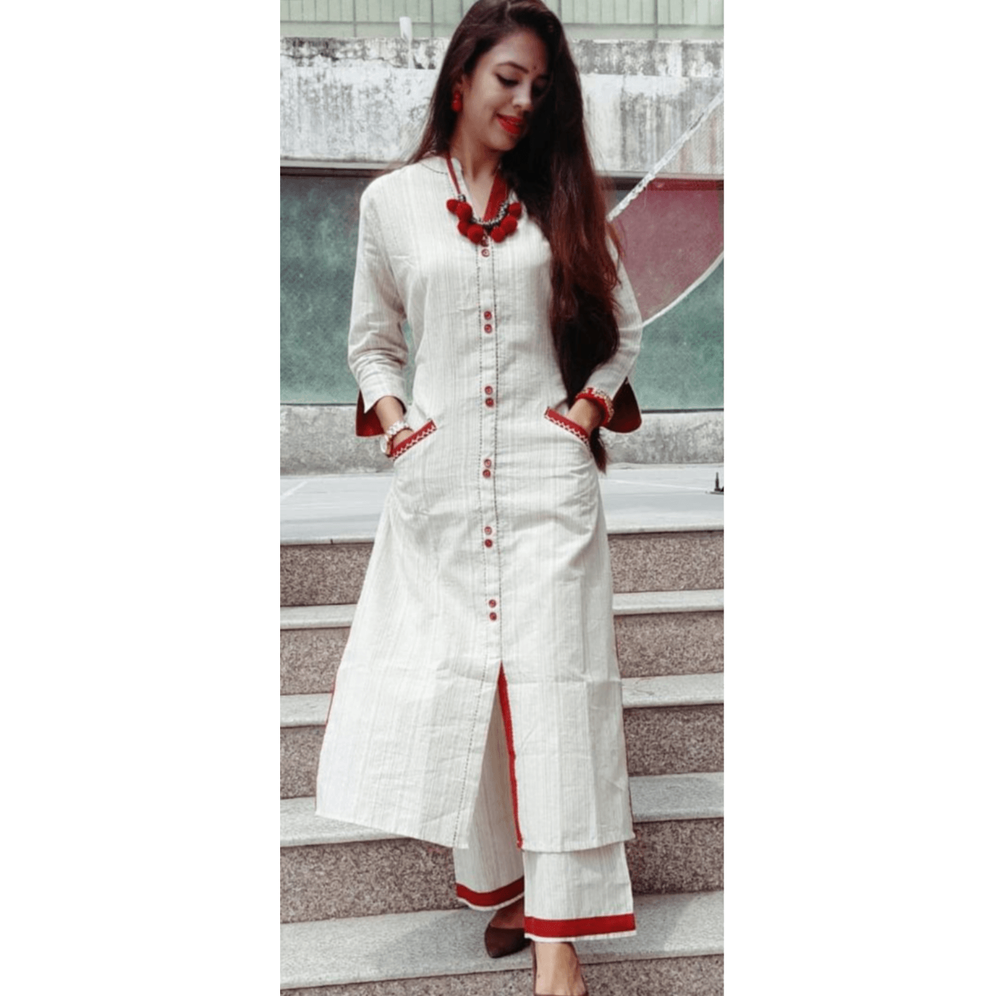 Khadi Silk Kurti Pant