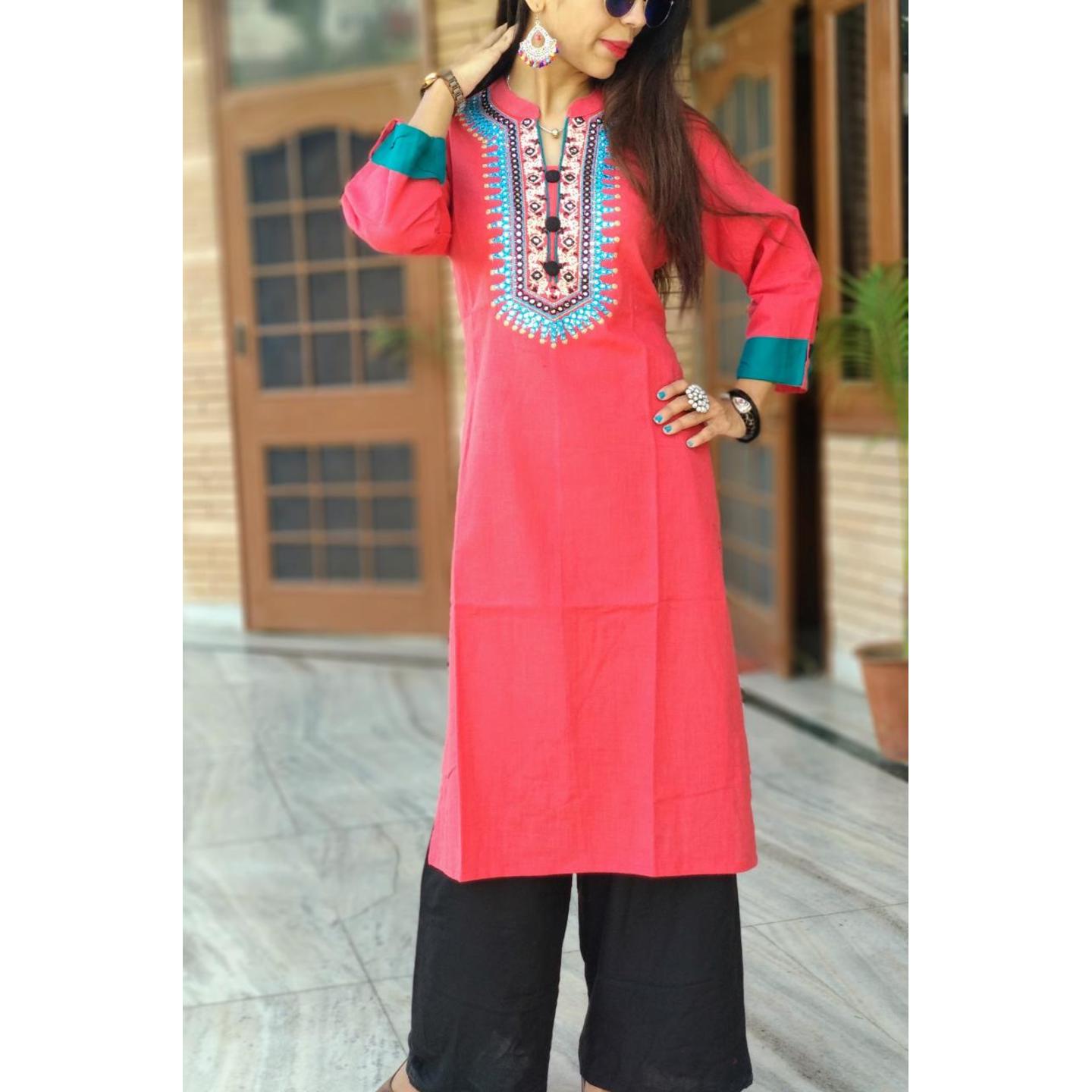 Cotton printed kurti