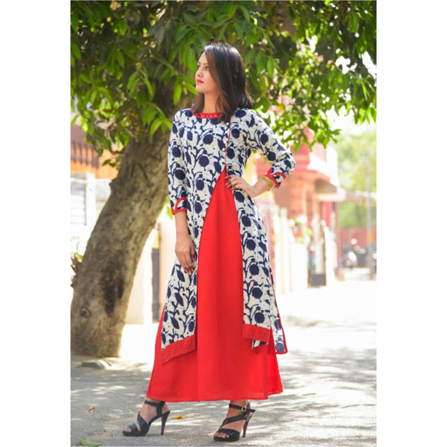 Cotton printed kurti