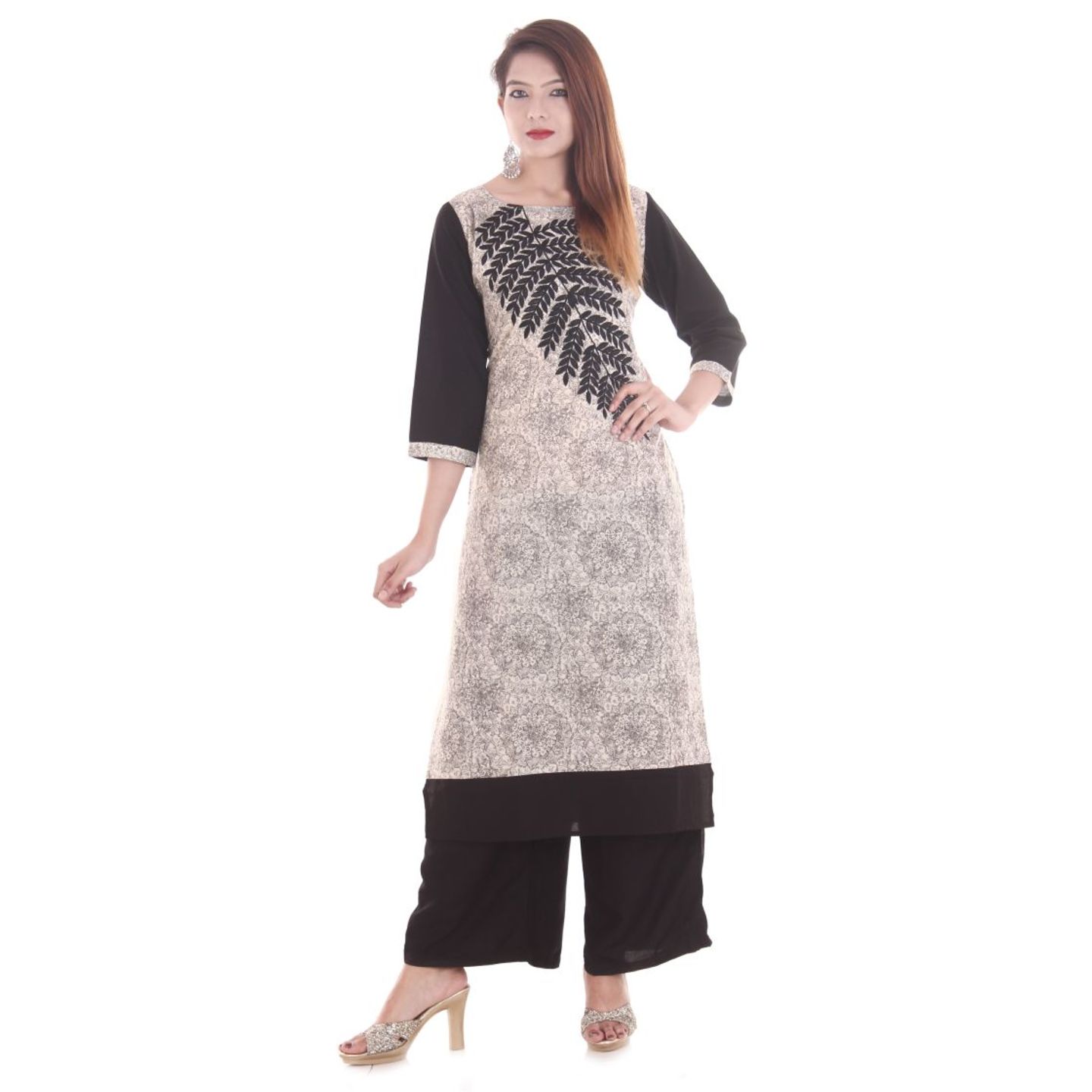 Cotton Embroidered Kurti 