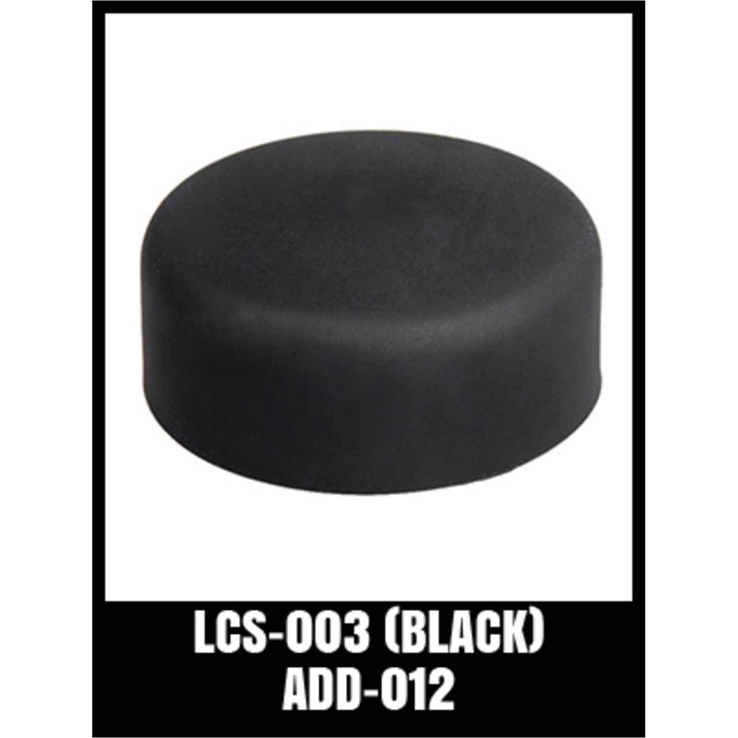 GP SILICONE LENS COVER LCS-003 (BLACK)