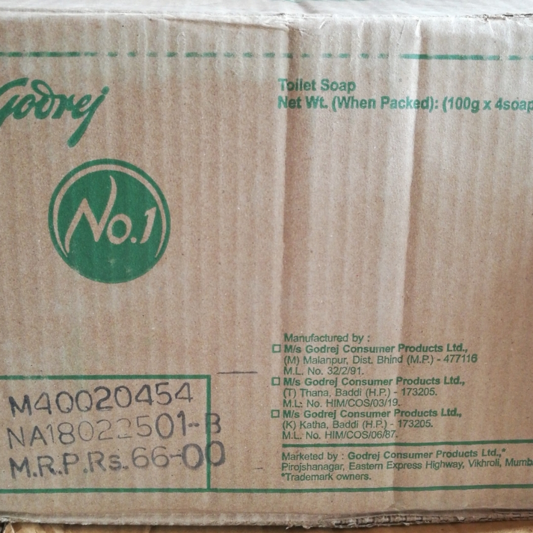 godrej No.1 100gm 1box