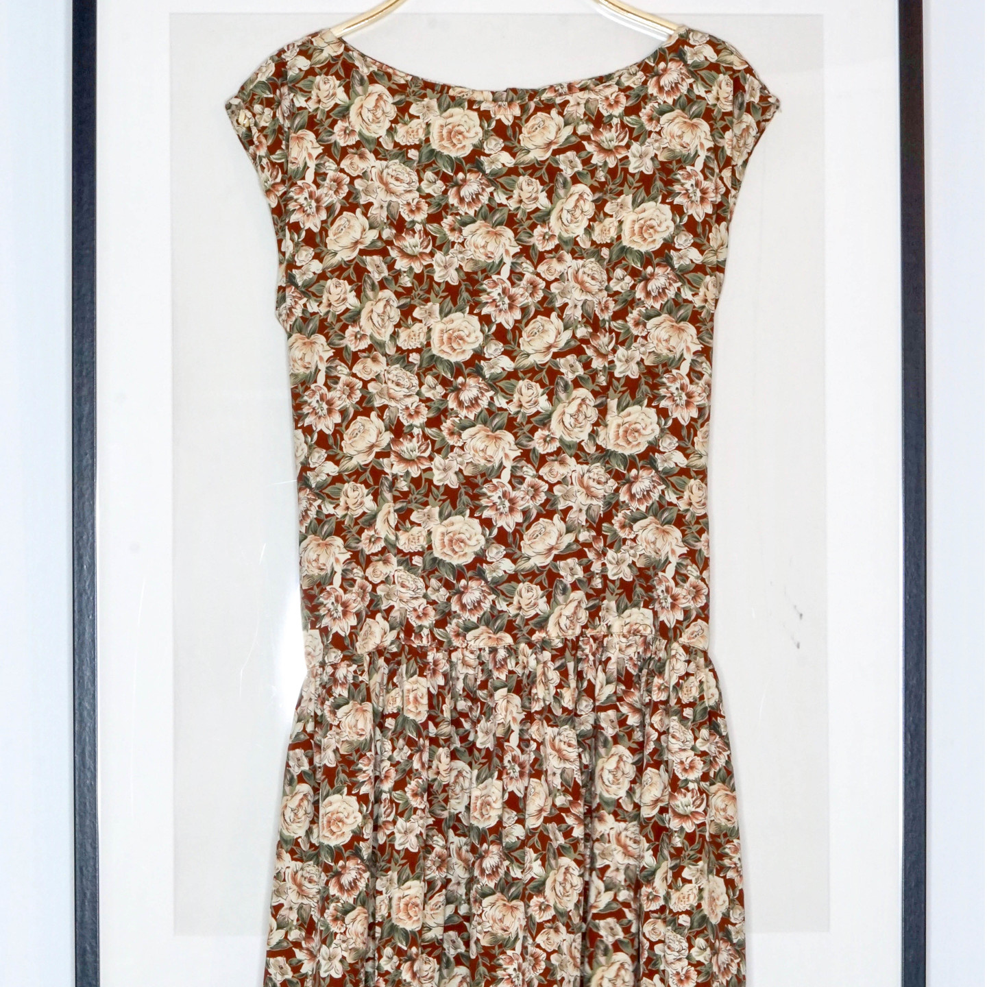 Vintage Floral Dress