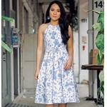 Kayla Batik Wrap Dress